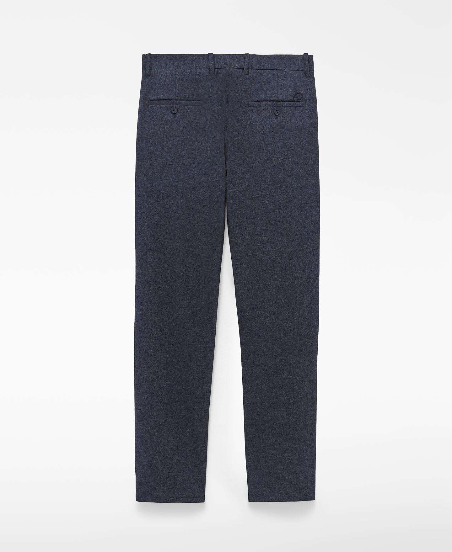 Calças Chino Regular Fit Azul-marinho-6