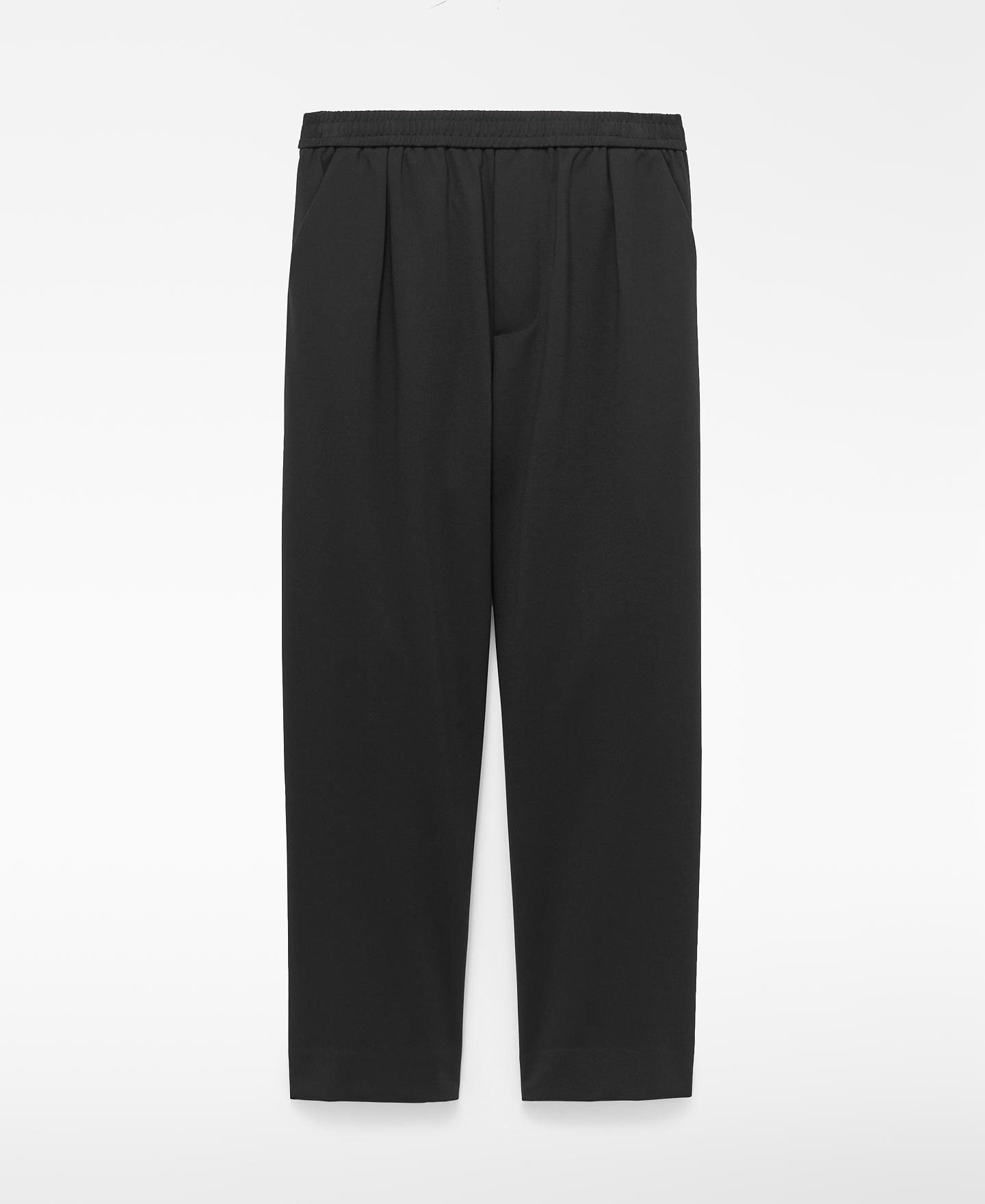 Imagem 0 de Calças Jogger com Pinças e Cintura Elástica