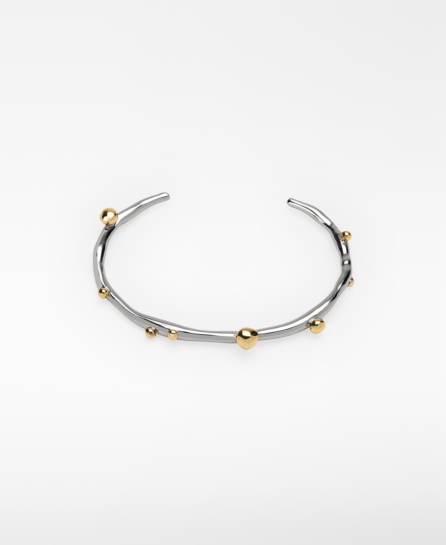 Imagem 0 de Pulseira Rígida Irregular Linha Orgânica