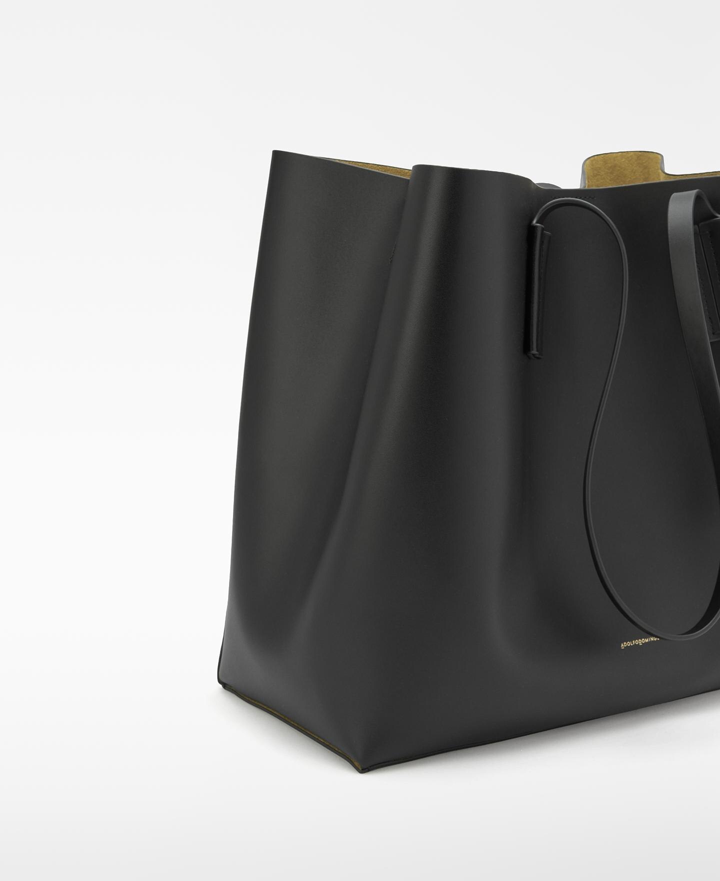 Shopper Horizontal Mica de Pele com Fecho Magnético Preto-3