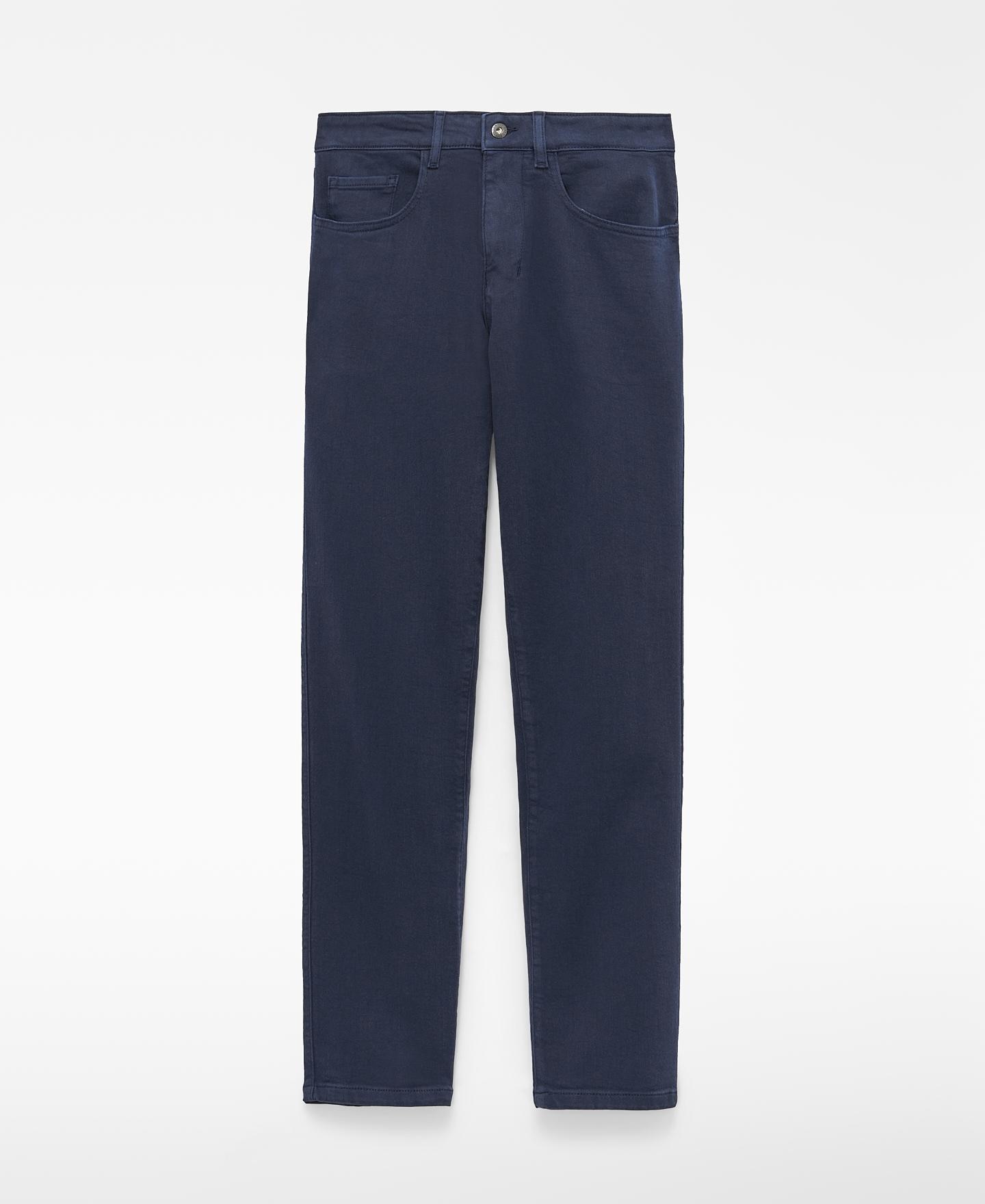 Imagem 0 de Calças Denim de Cinco Bolsos com Algodão Orgânico