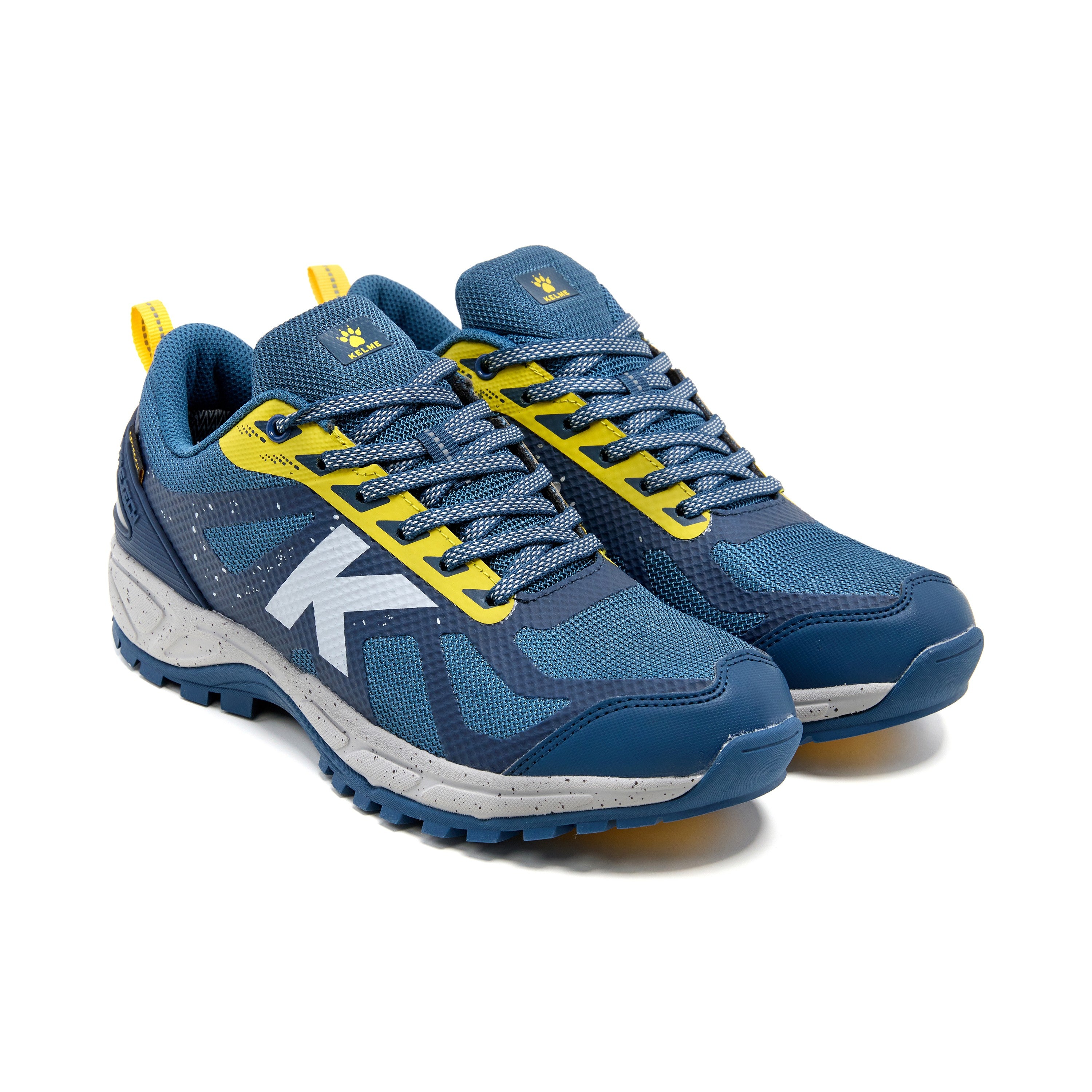 Sapatilhas de Running Track Kelme Azul-marinho / Amarelo-5