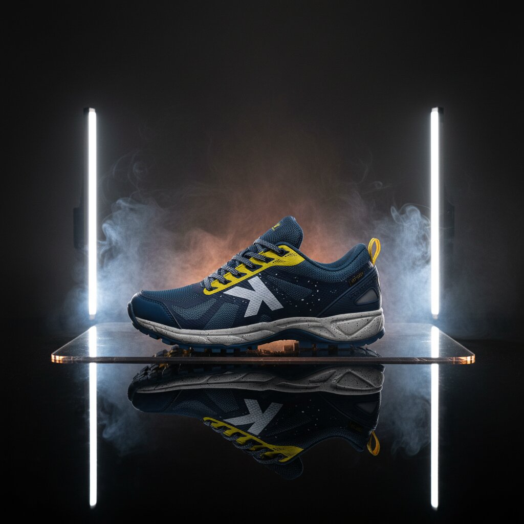 Sapatilhas de Running Track Kelme Azul-marinho / Amarelo-7