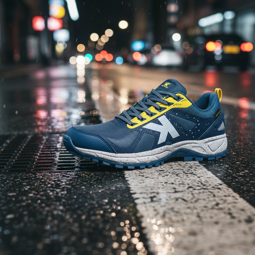Sapatilhas de Running Track Kelme Azul-marinho / Amarelo-10