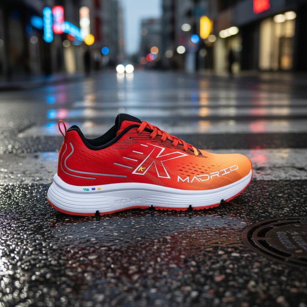 Sapatilhas de Running Madrid Laranja-bordeaux Kelme Laranja-6