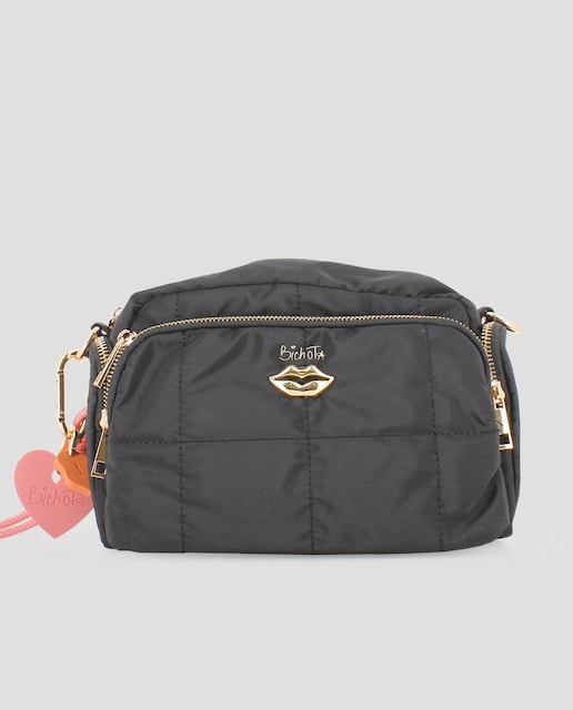 Imagem 0 de Mala Pequena com Fecho Zip e Detalhe de Beijo