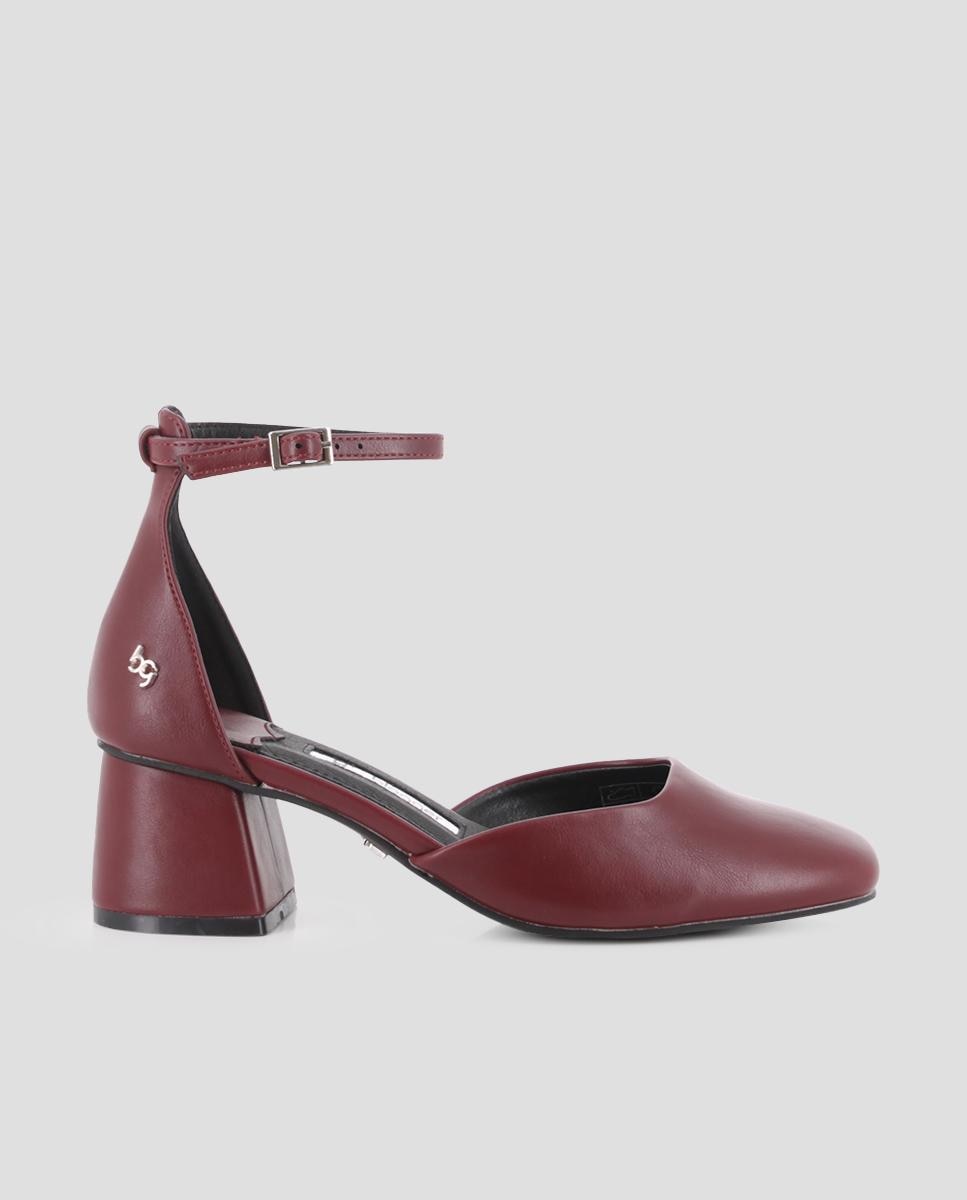 Imagem 0 de Sapatos de Salto com Fecho de Pulseira no Tornozelo