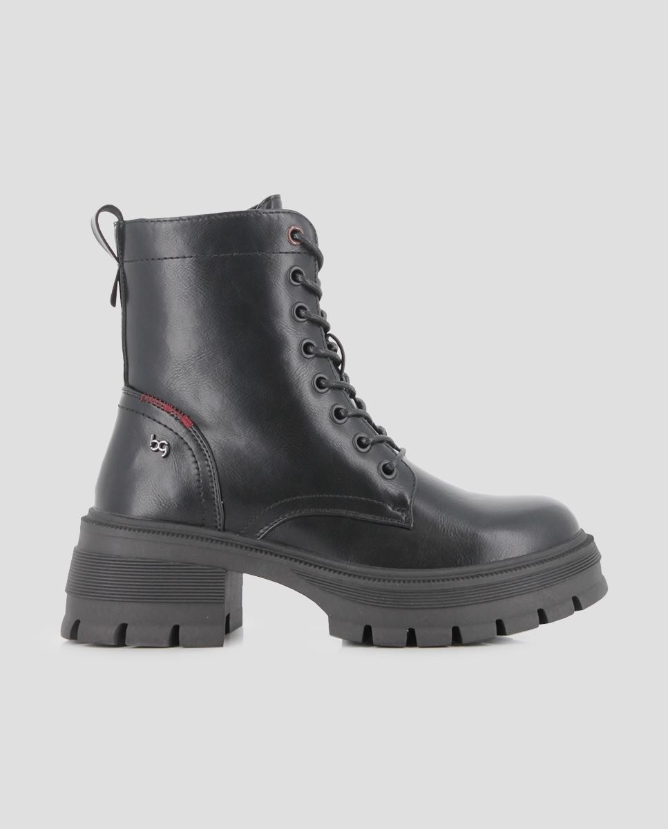 Imagem 0 de Botins Sola Track Estilo com Plataforma e Fecho Zip