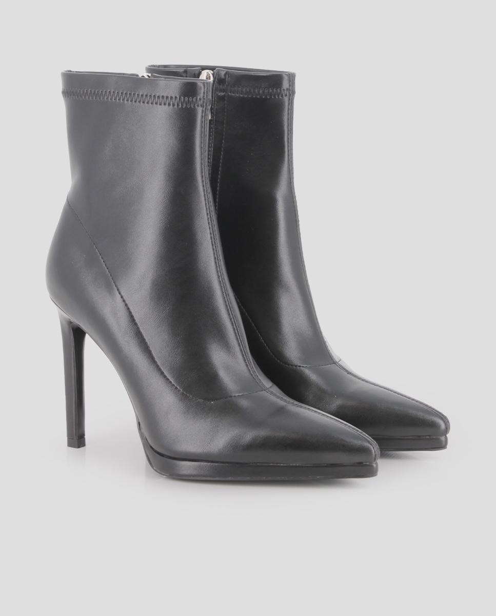 Botins com Salto Fino e Alto Preto-2