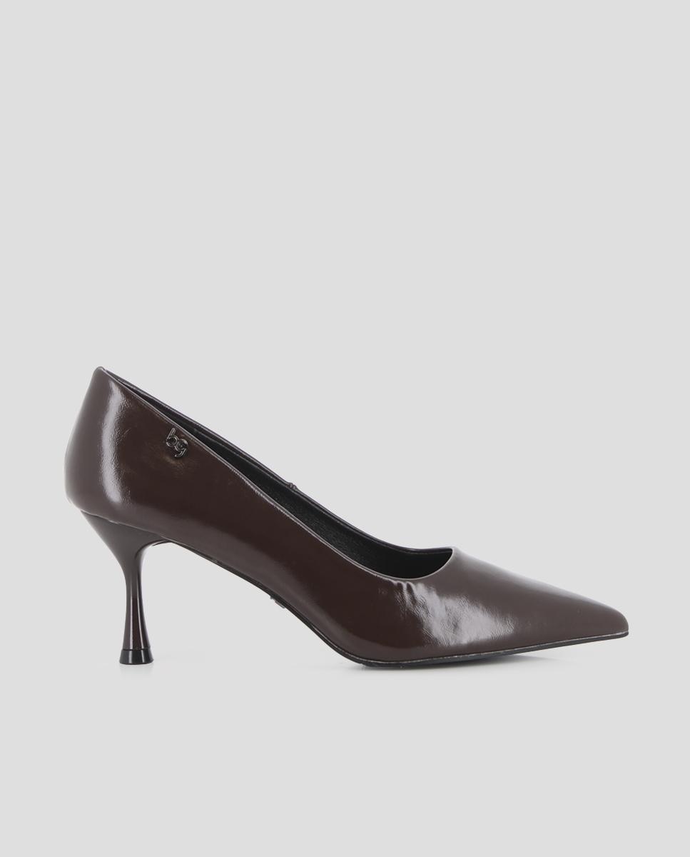 Imagem 0 de Sapatos de Salto com Tacão Fino e Biqueira Afiada