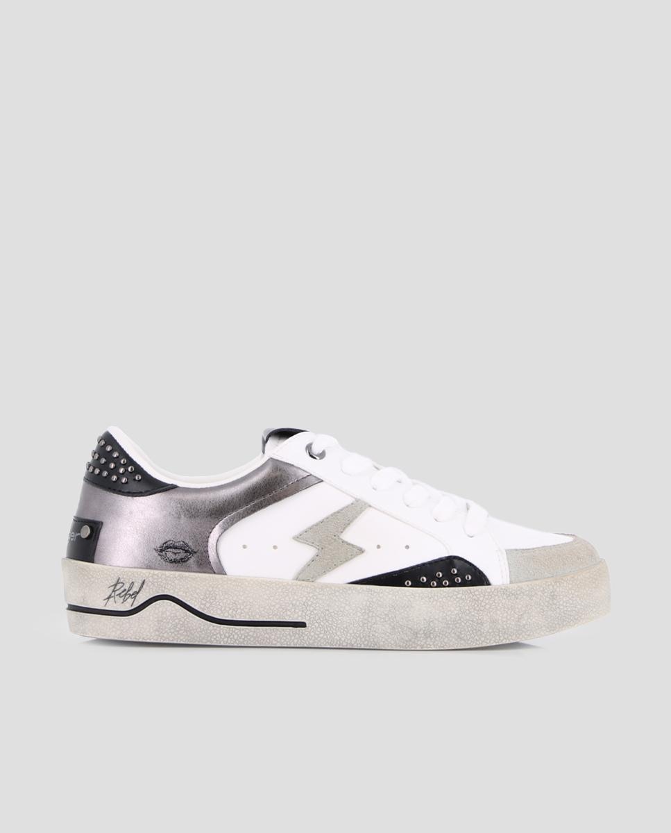 Imagem 0 de Sapatilhas Básicas com Plataforma com Detalhe de Pedraria