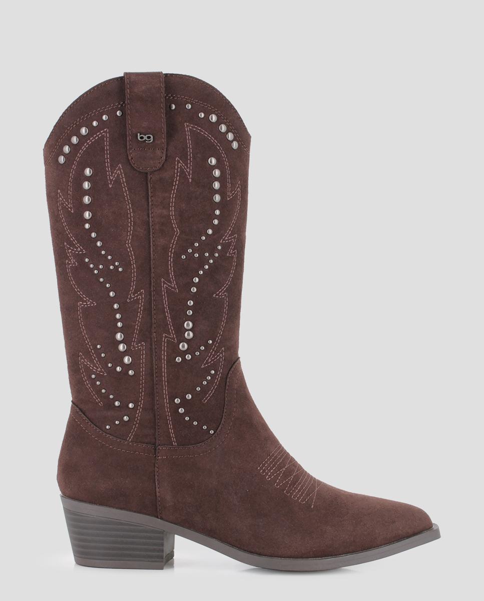 Imagem 0 de Botas Cowboy Alma com Tacão Baixo