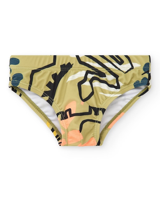 Imagem 0 de Cueca de Banho Infantil com Estampado de Dinossauros