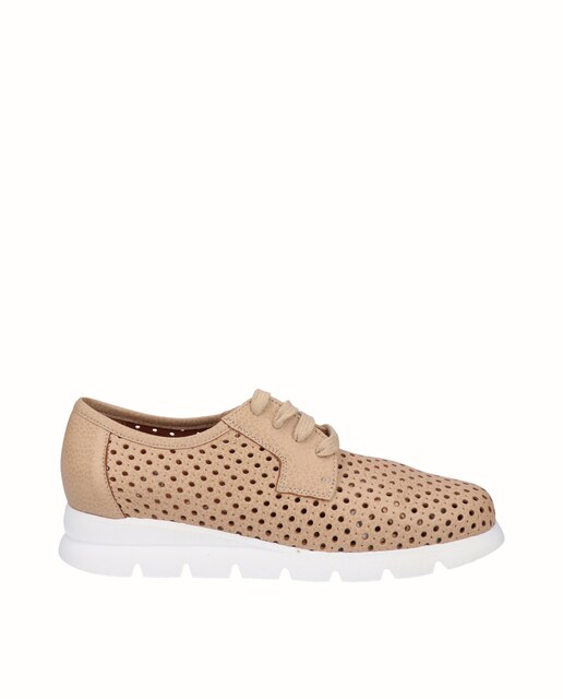 Imagem 0 de Sapatos Estilo Blucher de Pele