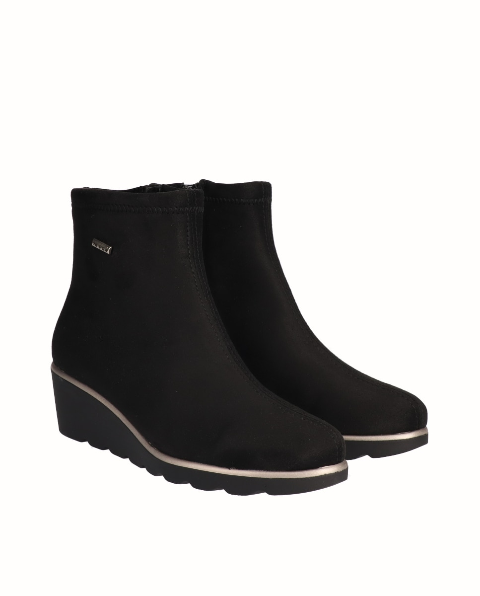 Botins Básicos em Lycra Hidrofugada Preto-2