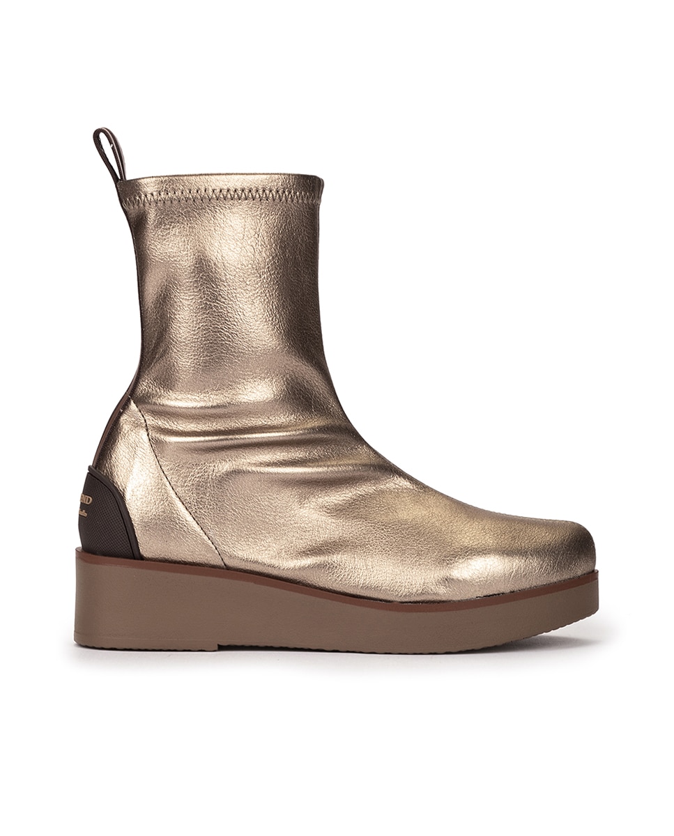 Botins Elásticos com Plataforma Ouro-1