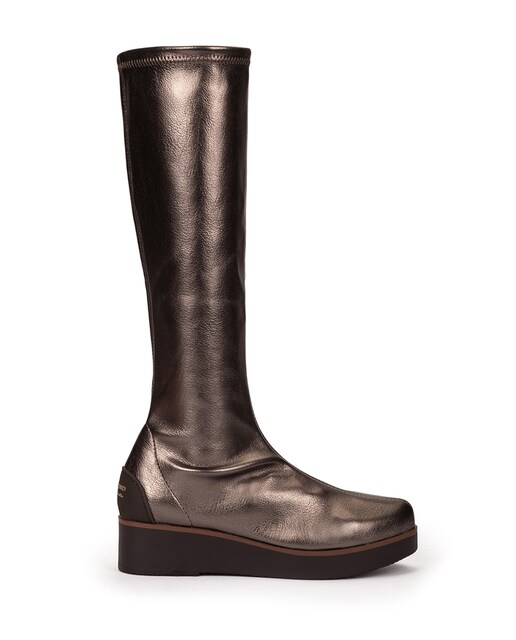 Imagem 0 de Botas de Tecido Elástico com Plataforma