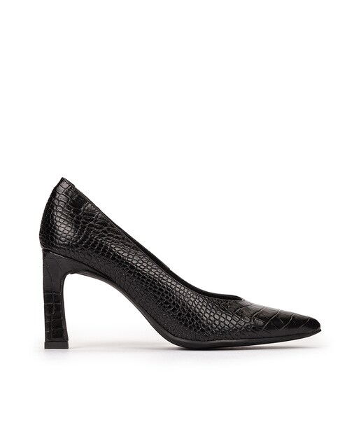 Imagem 0 de Sapatos de Salto em Pele
