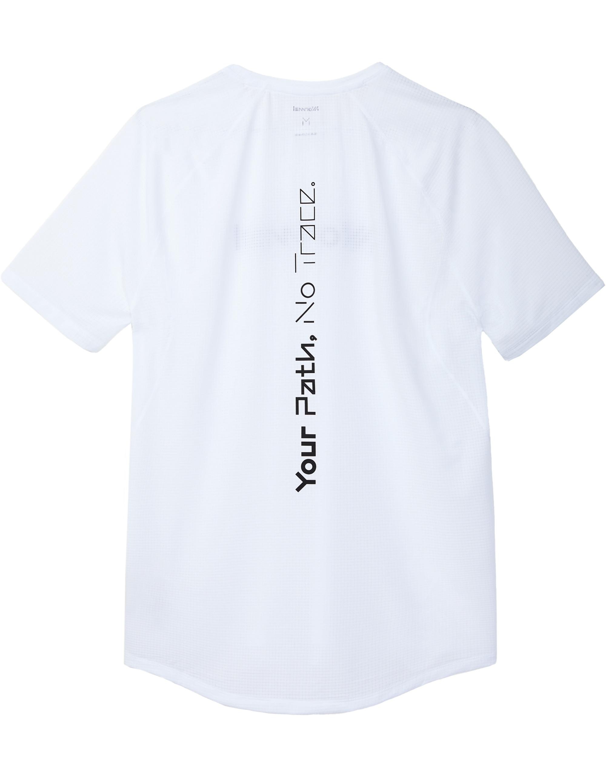 T-shirt de Running de Nnormal Branco-3