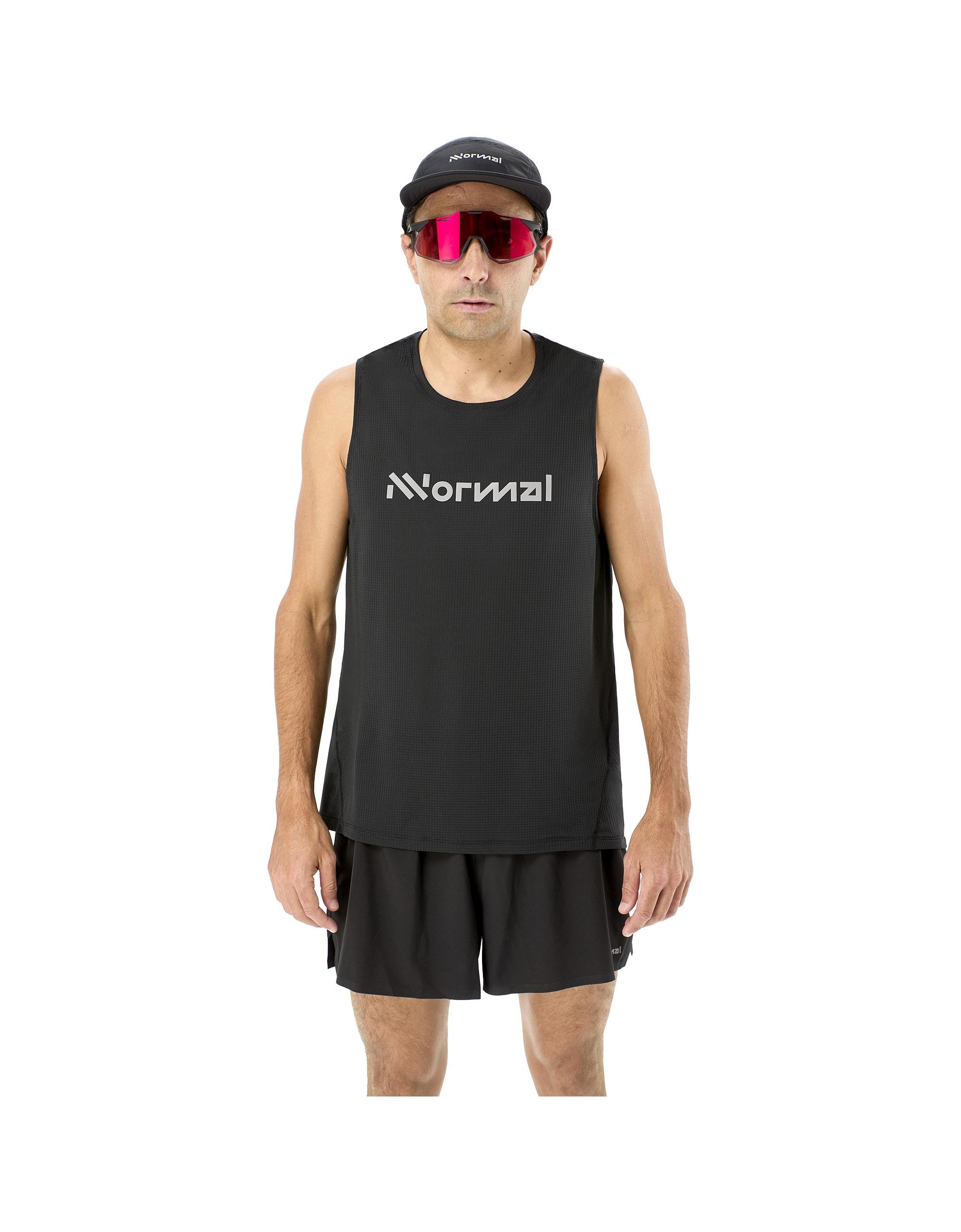 T-shirt sem Mangas Nnormal Preto-5