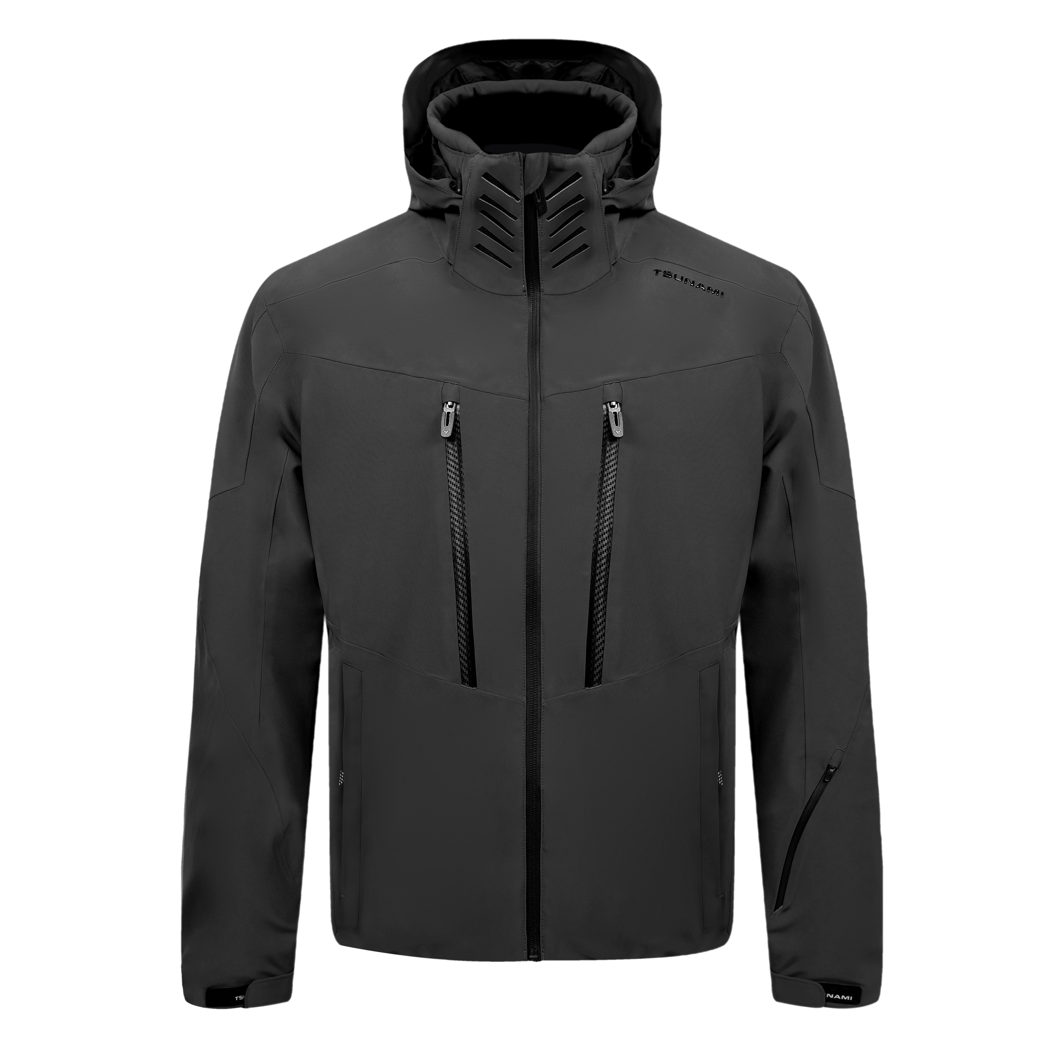 Casaco de Neve Dominate Tsunami Preto-1