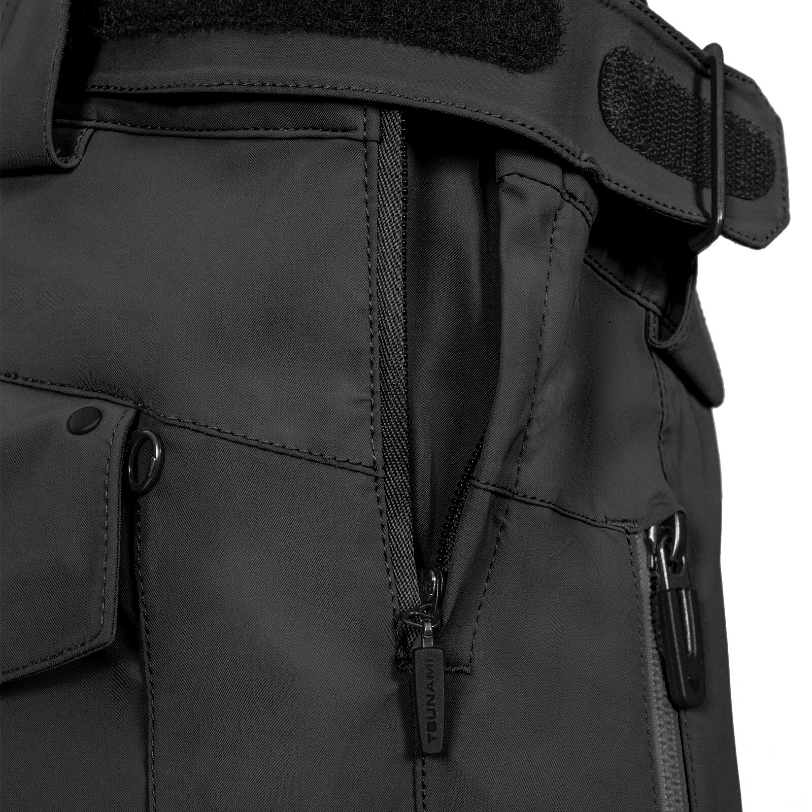 Calças Ski Cargo Tsunami Preto-4