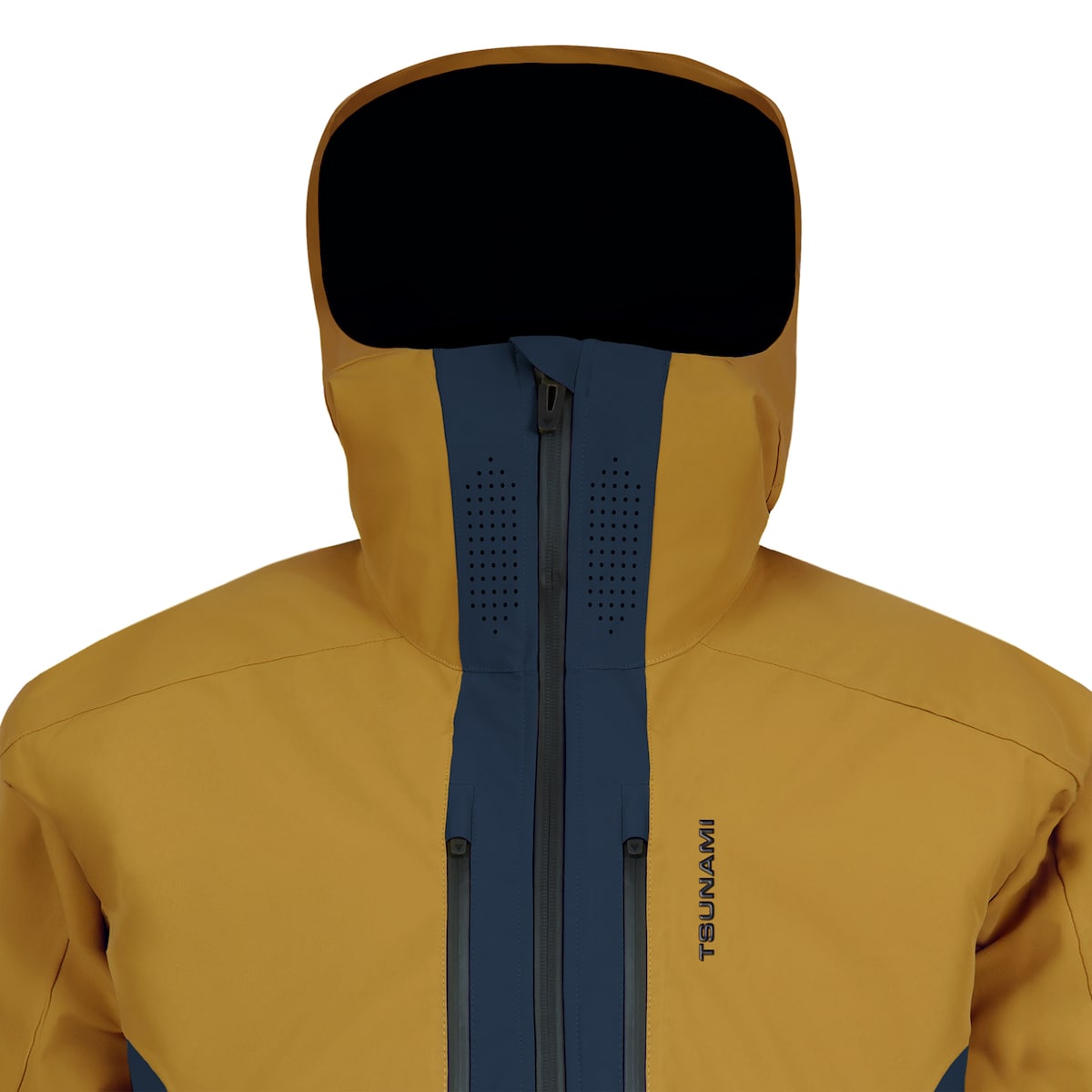 Casaco de Ski Xtrem Tsunami Mostarda-4