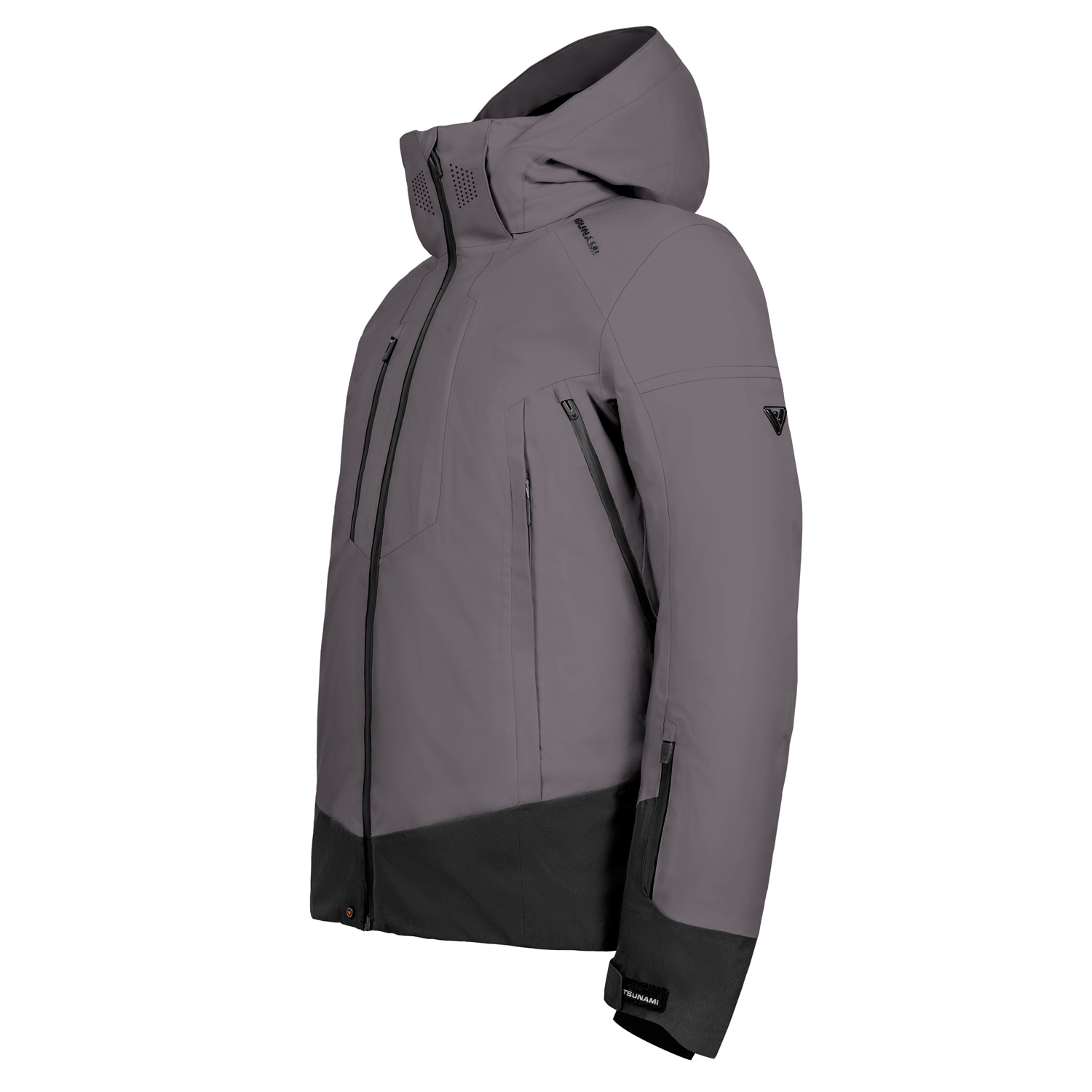 Casaco Ski Power Tsunami Cinzento / Preto-2