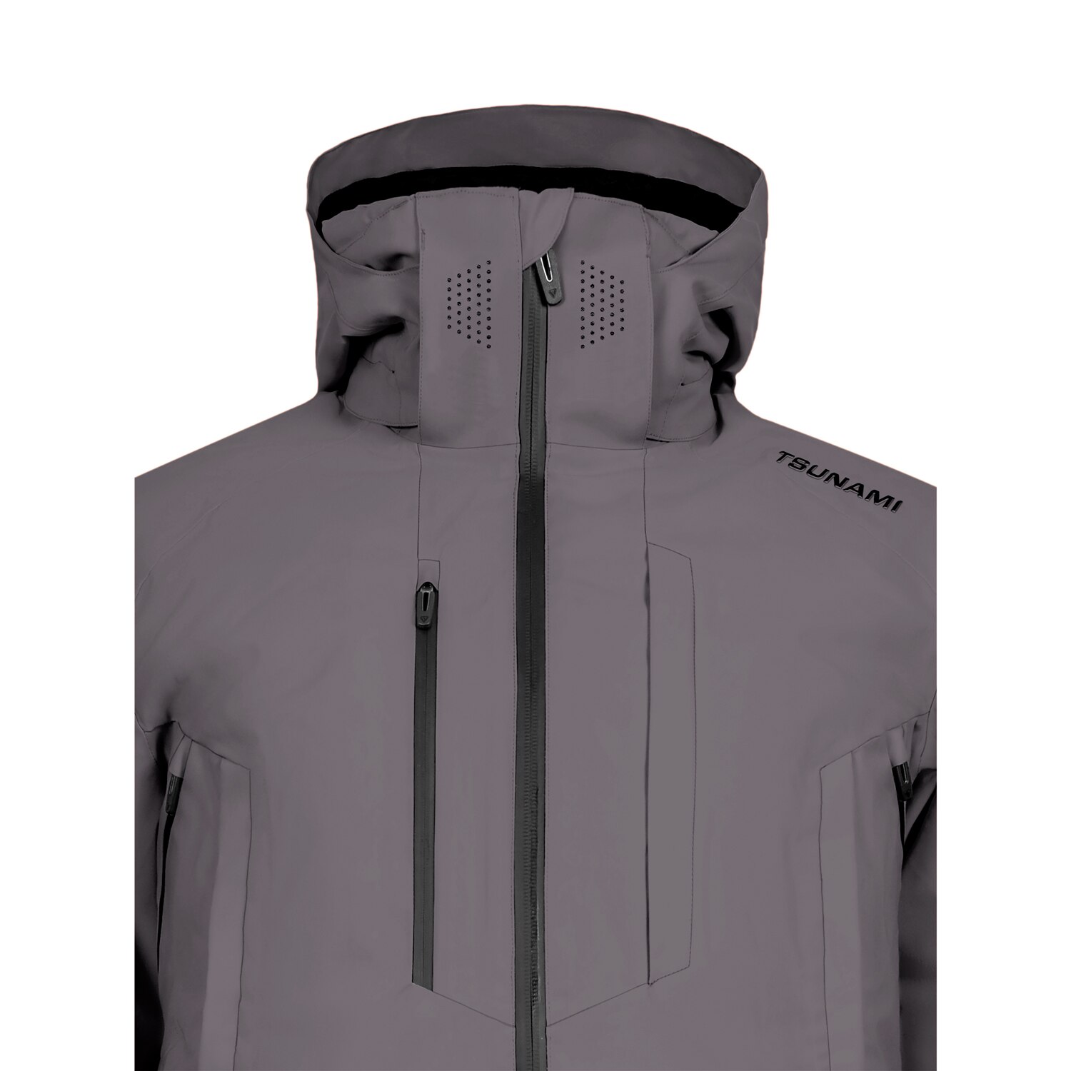 Casaco Ski Power Tsunami Cinzento / Preto-4