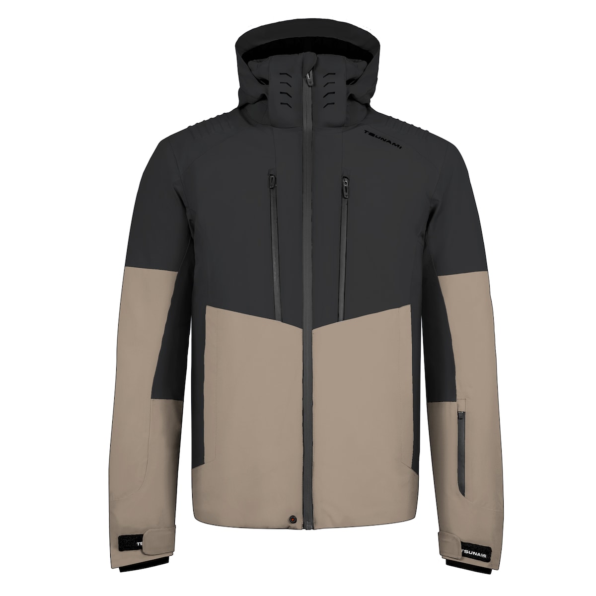 Casaco de Ski Speed Tsunami Preto-1