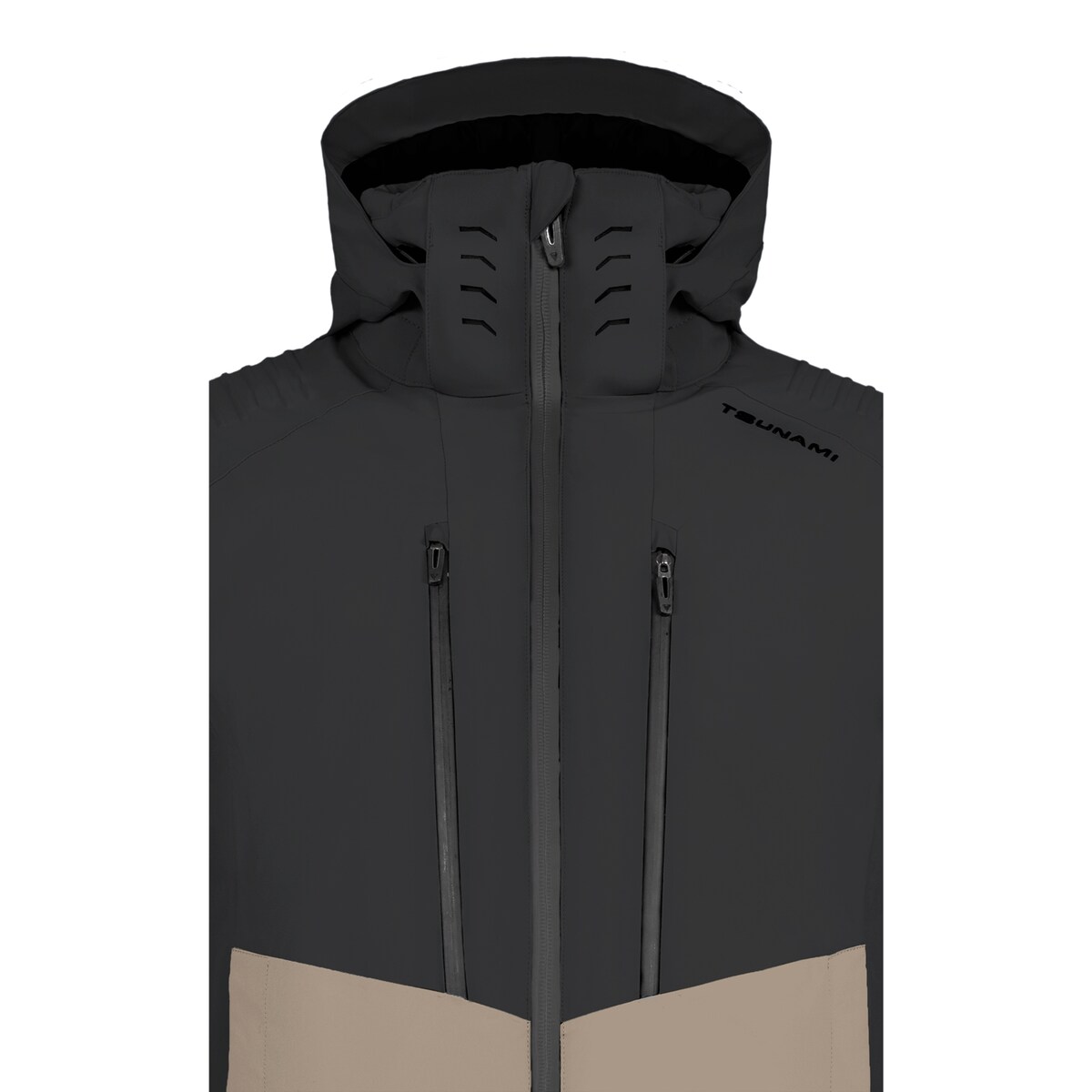 Casaco de Ski Speed Tsunami Preto-4