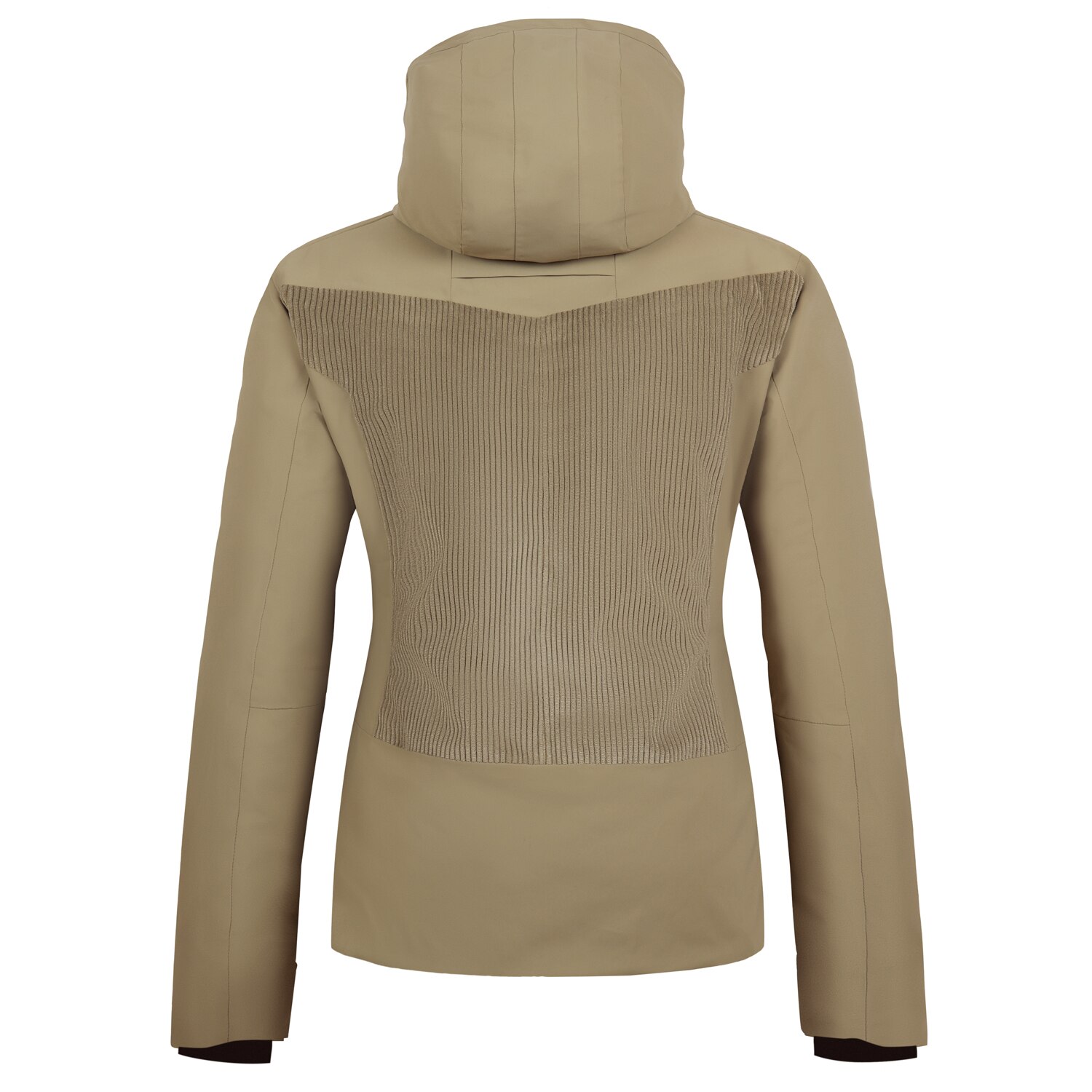 Casaco Ski Explorer de Bombazina Tsunami Taupe-3
