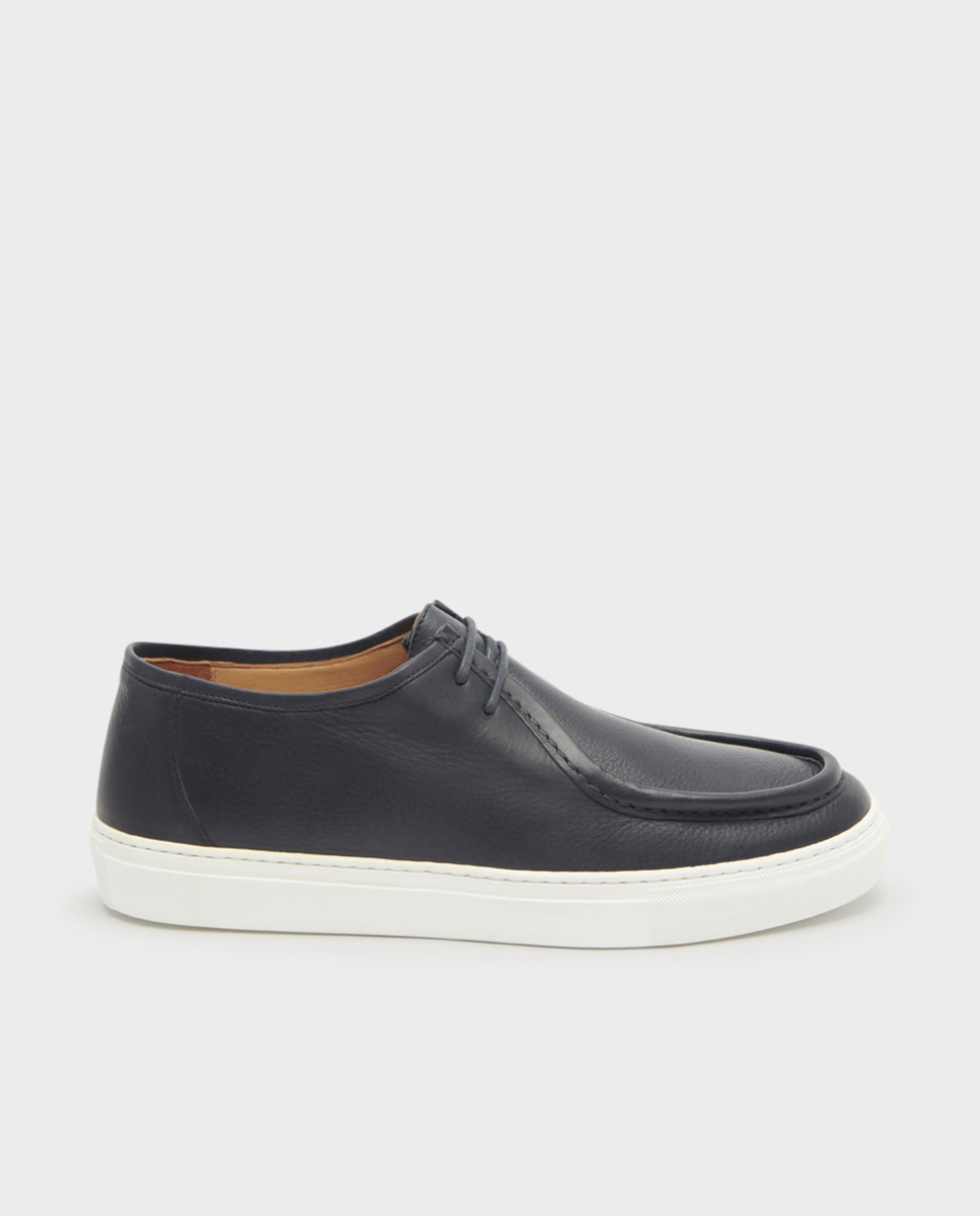 Imagem 0 de Sapatos Wallabee de Cordões em Pele