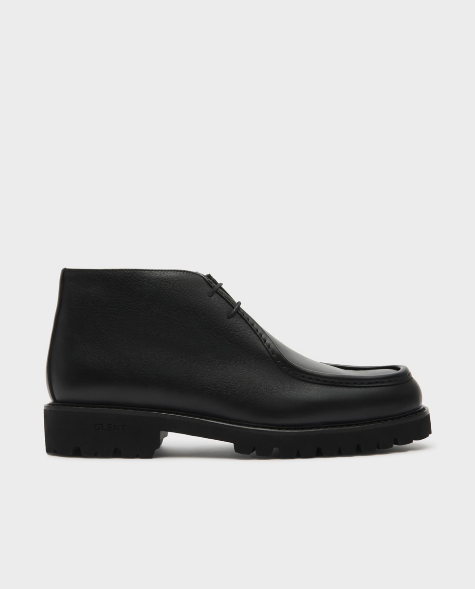 Imagem 0 de Botins Wallabee de Pele com Sola Track