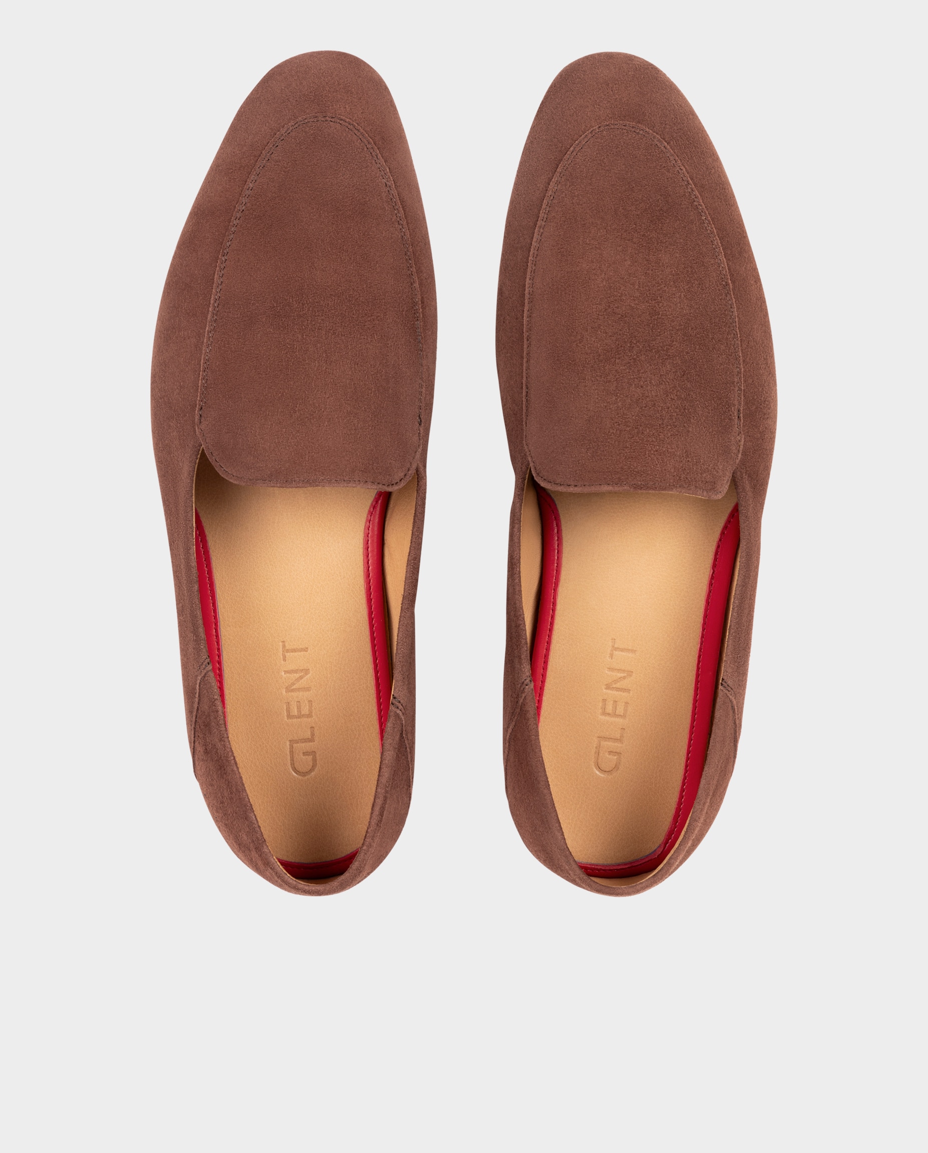 Sapato Confortável Slipper Confortável de Pele Castanho-3