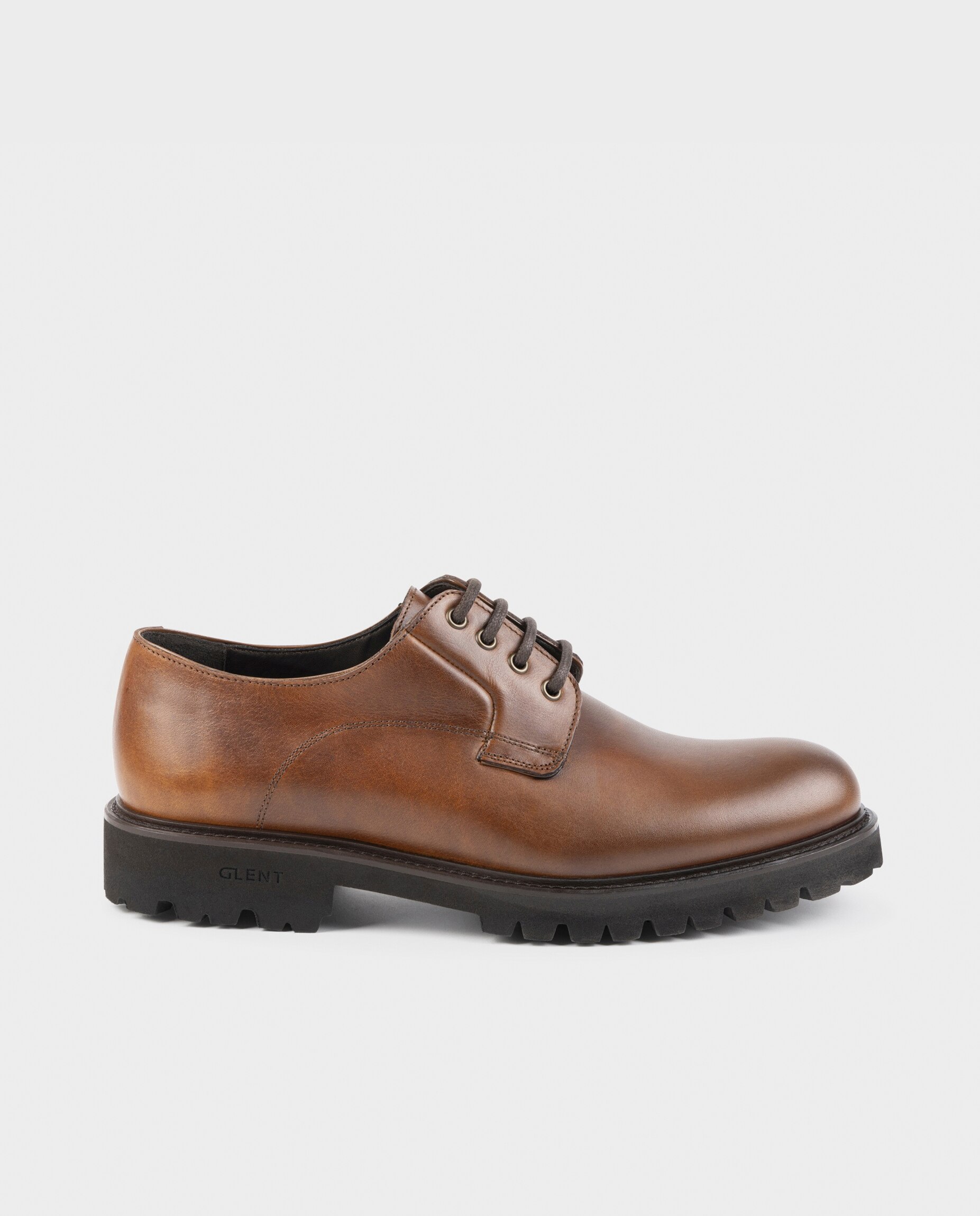 Imagem 0 de Bluchers de Pele com Sola Track