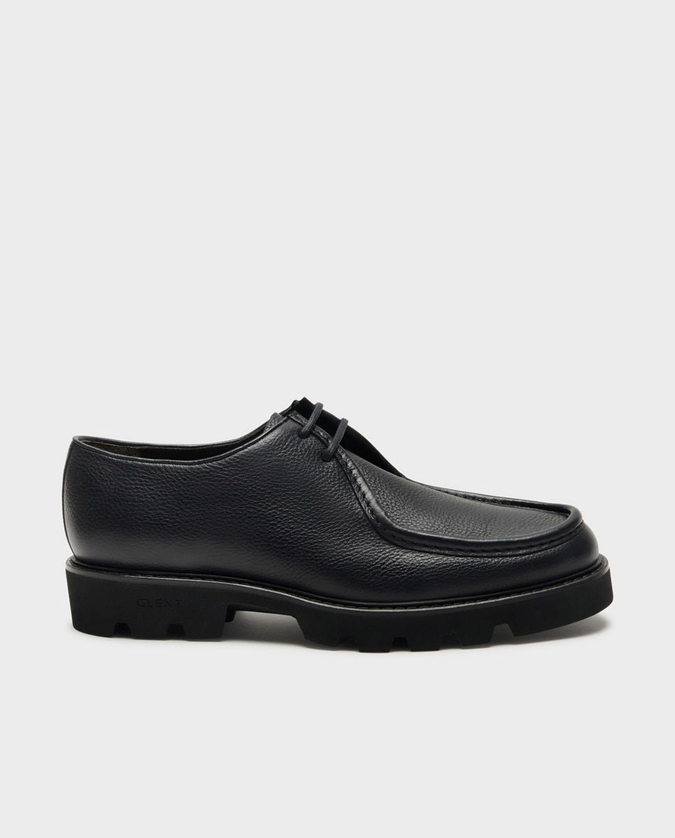 Imagem 0 de Sapatos Wallabee de Pele com Sola Track