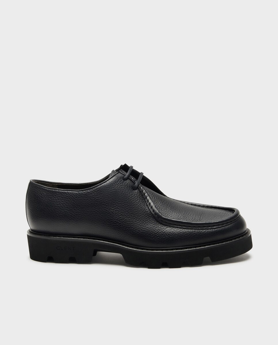 Imagem 0 de Sapatos Wallabee de Pele com Sola Track