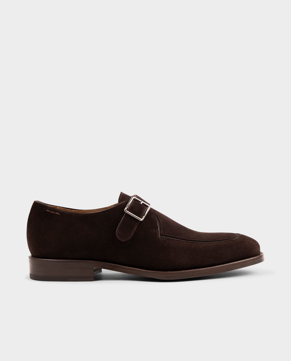 Imagem 0 de Sapatos Monk de Pele