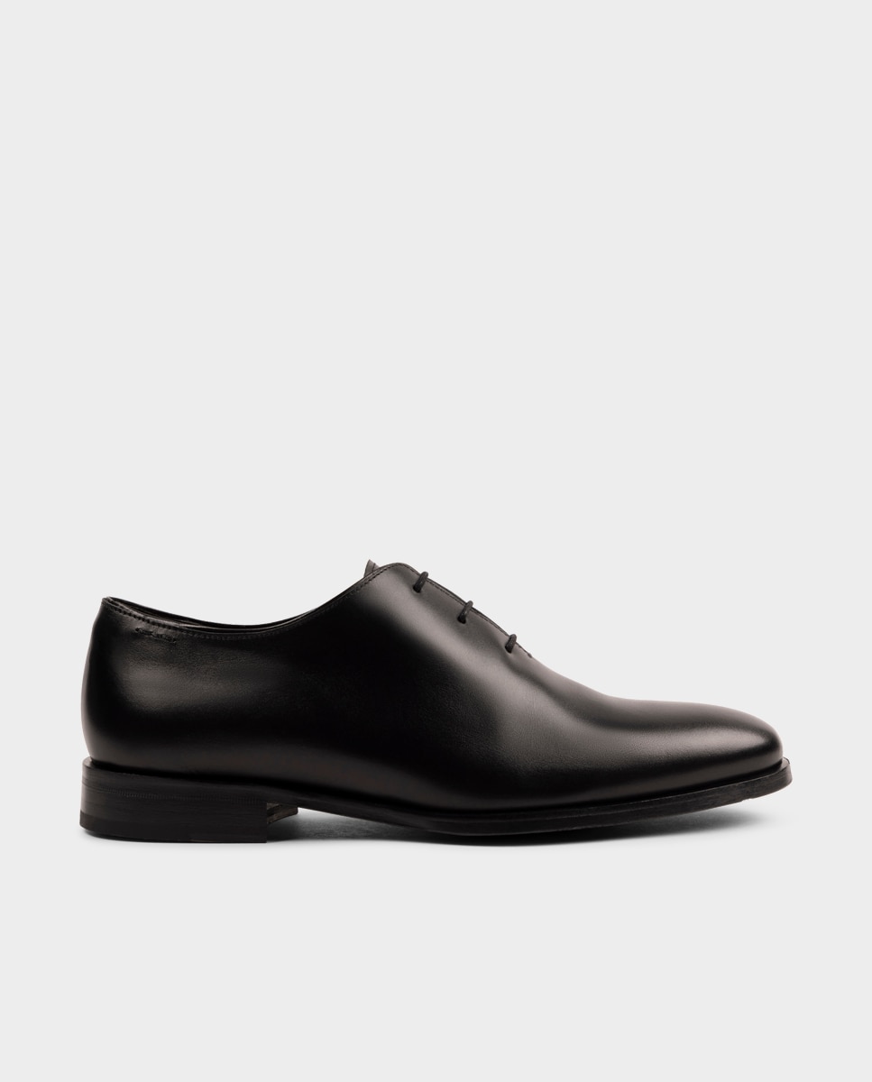 Imagem 0 de Sapatos Oxford Enterizo de Pele Larga Especial