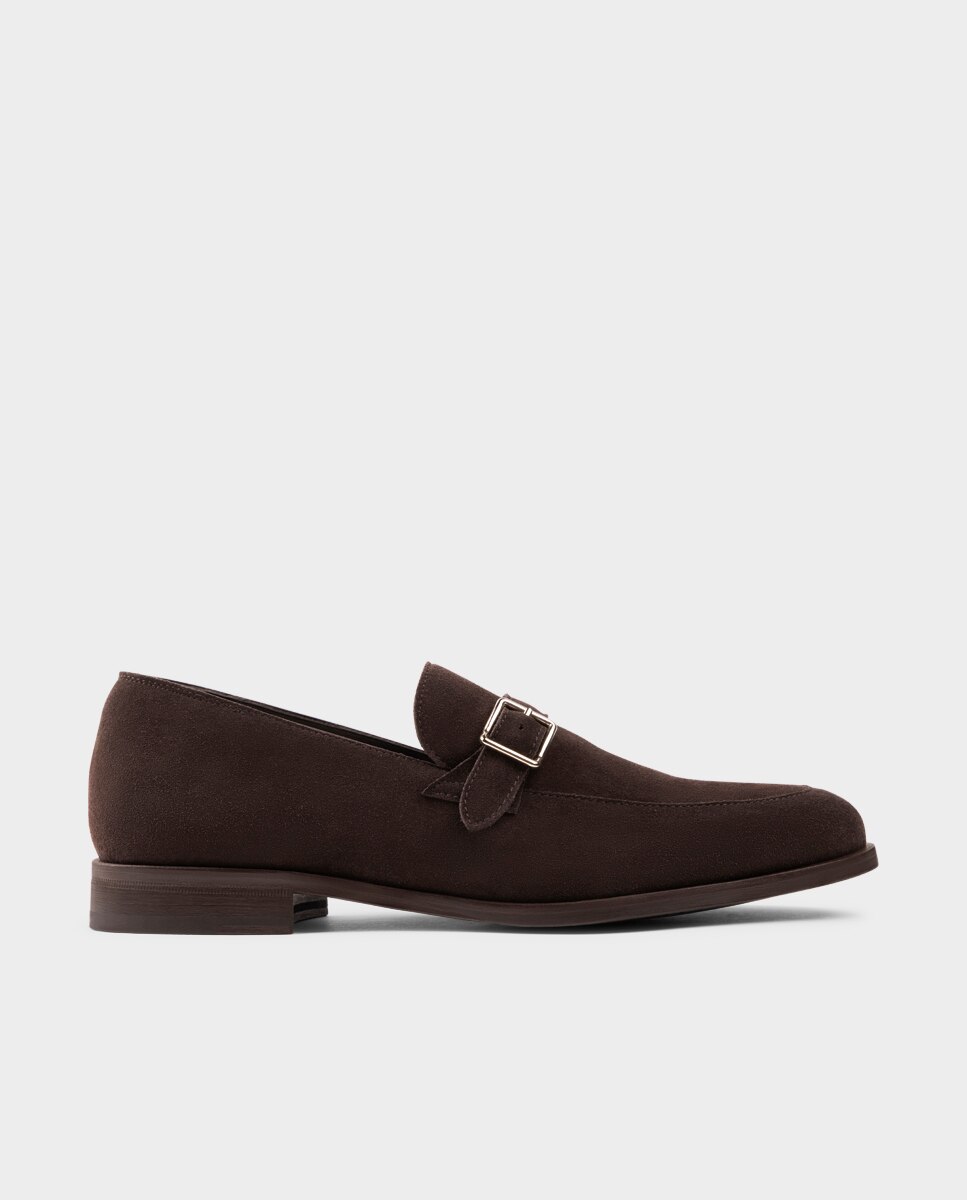 Imagem 0 de Sapatos Monk de Pele