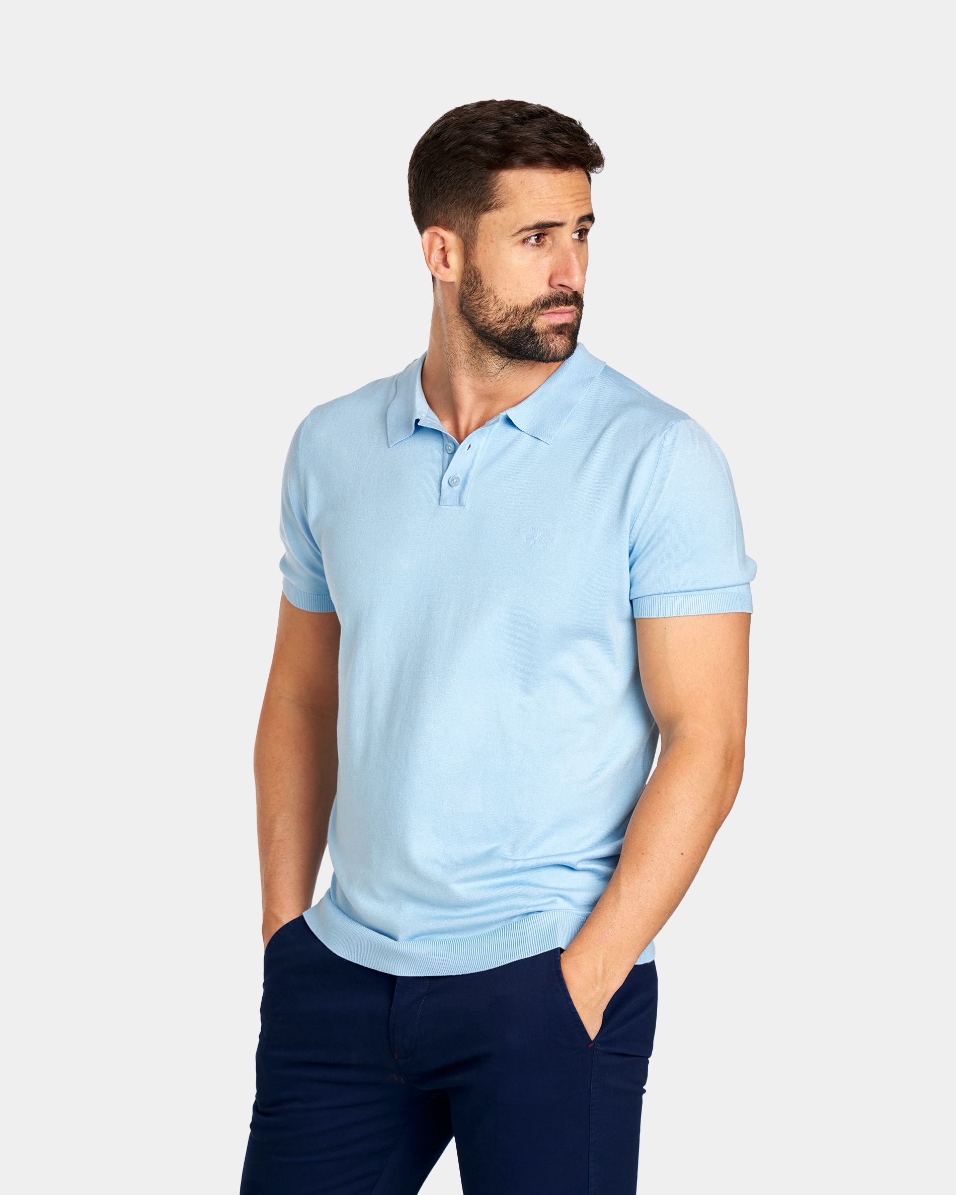 Polos azul claro on sale