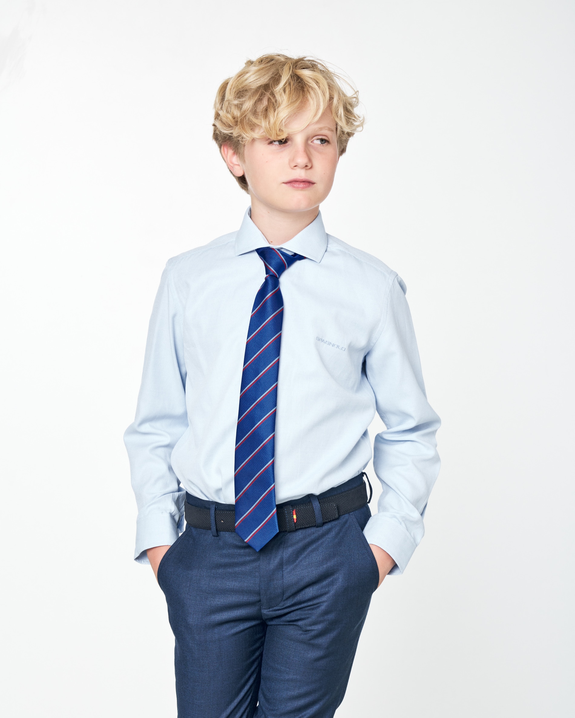 Imagem 0 de Camisa Jacquard Liso Infantil