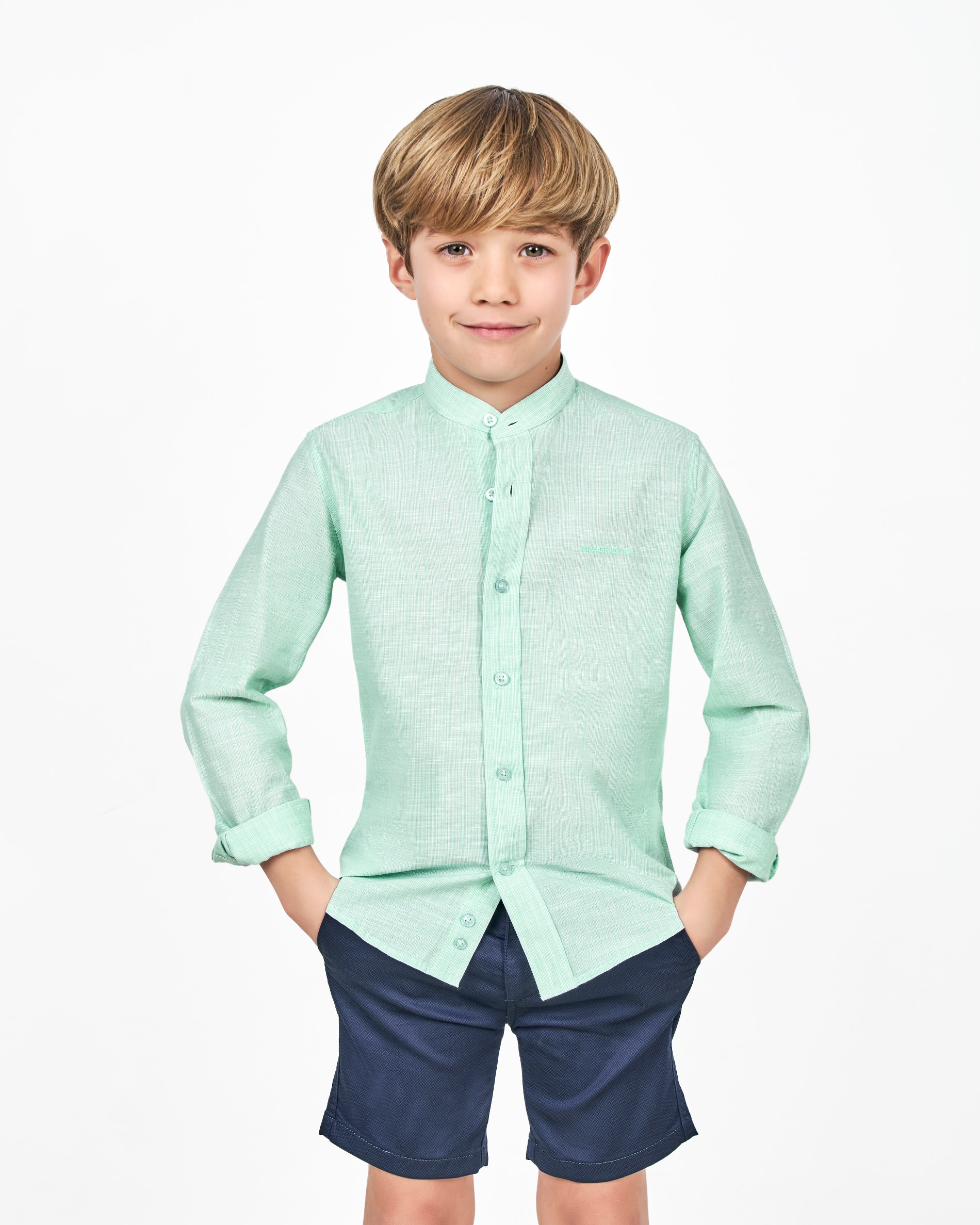 Imagem 0 de Camisa Rústica Infantil Lisa