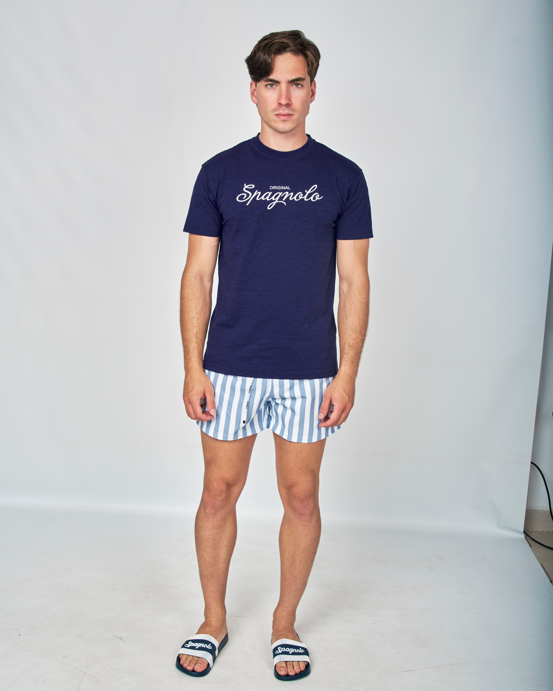 Imagem 0 de T-shirt Spagnolo Slub