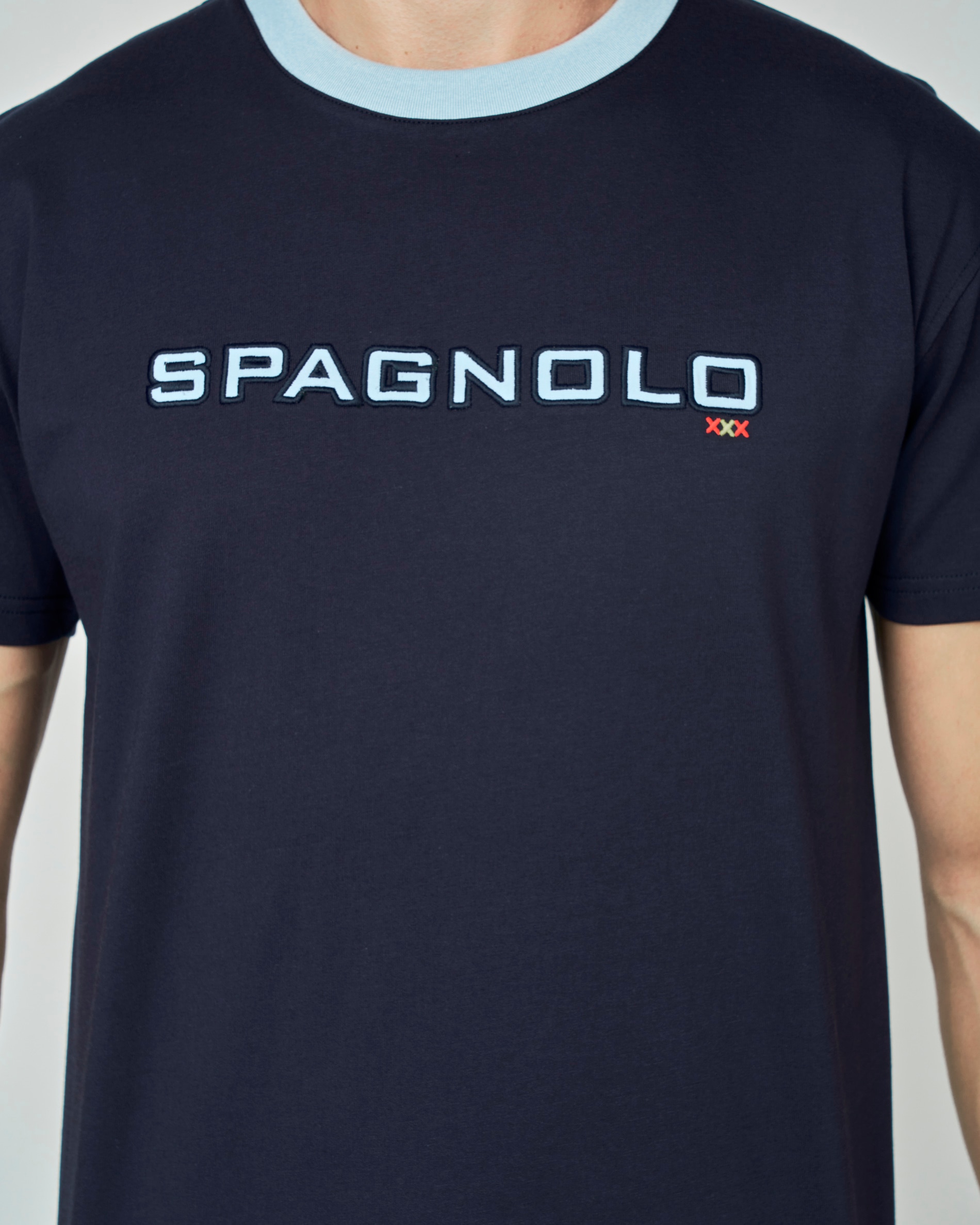 T-shirt Spagnolo Estampado Azul-marinho-2