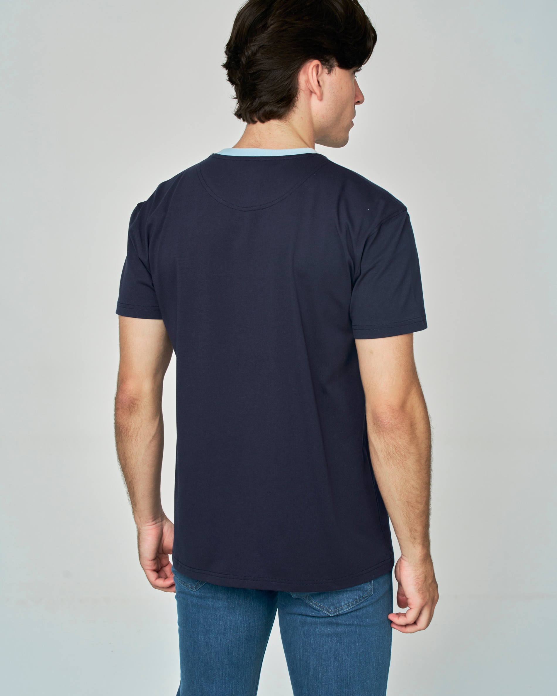 T-shirt Spagnolo Estampado Azul-marinho-3