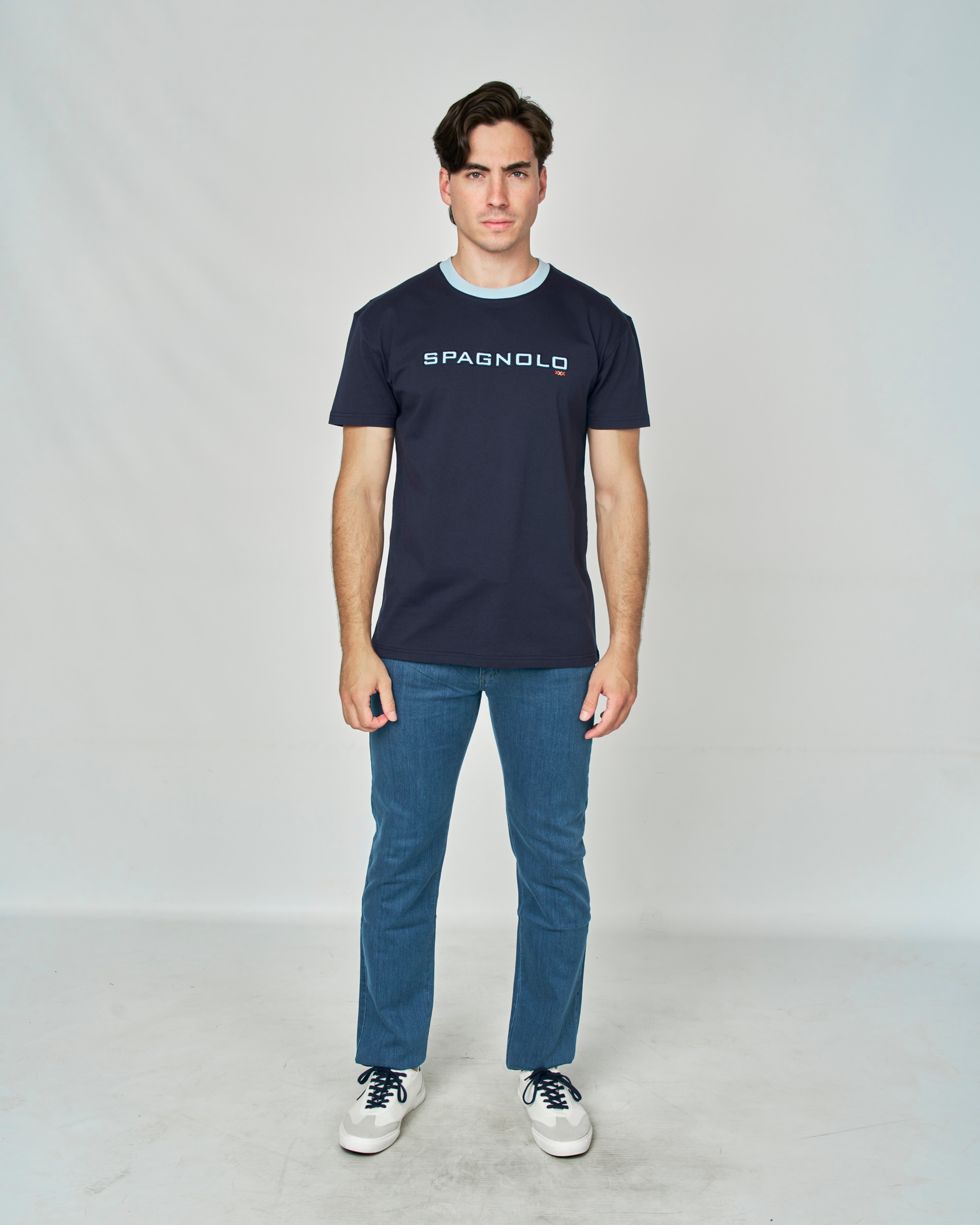 T-shirt Spagnolo Estampado Azul-marinho-4