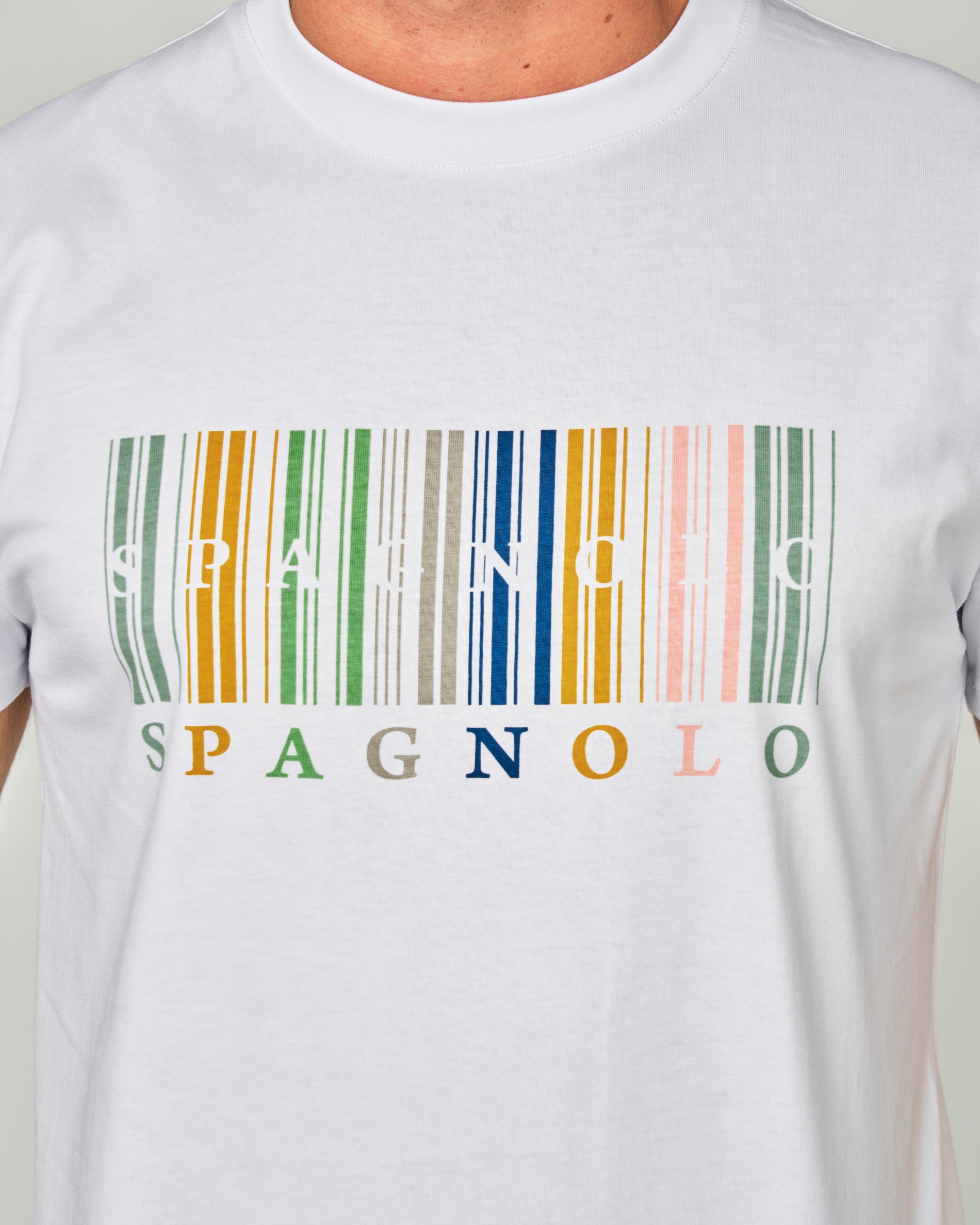 T-shirt Código Cores Branco-2
