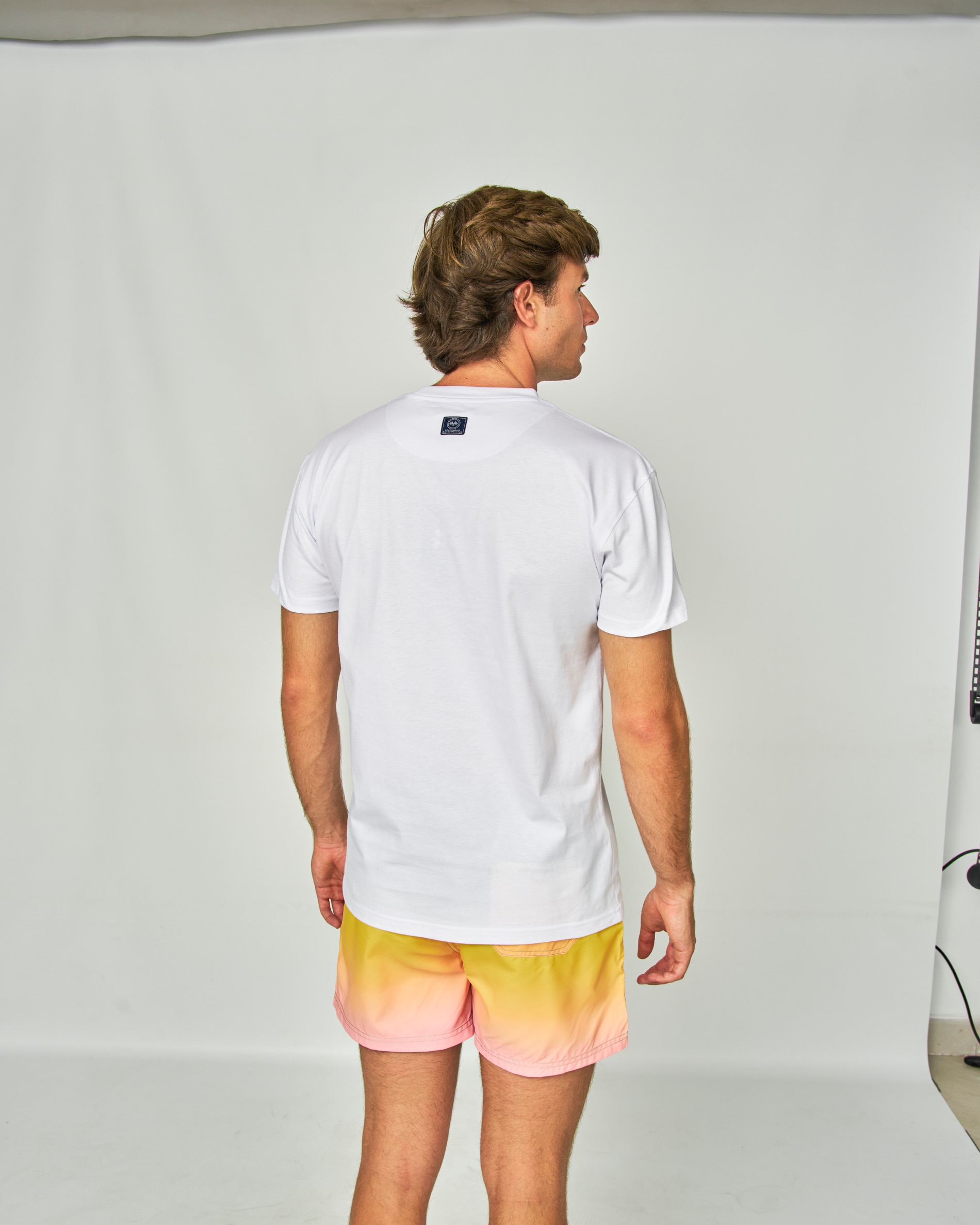 T-shirt Código Cores Branco-3